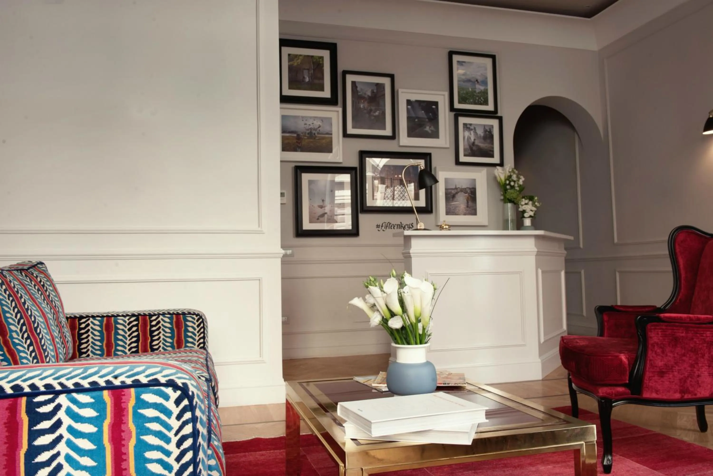 Lobby or reception in The Fifteen Keys Hotel