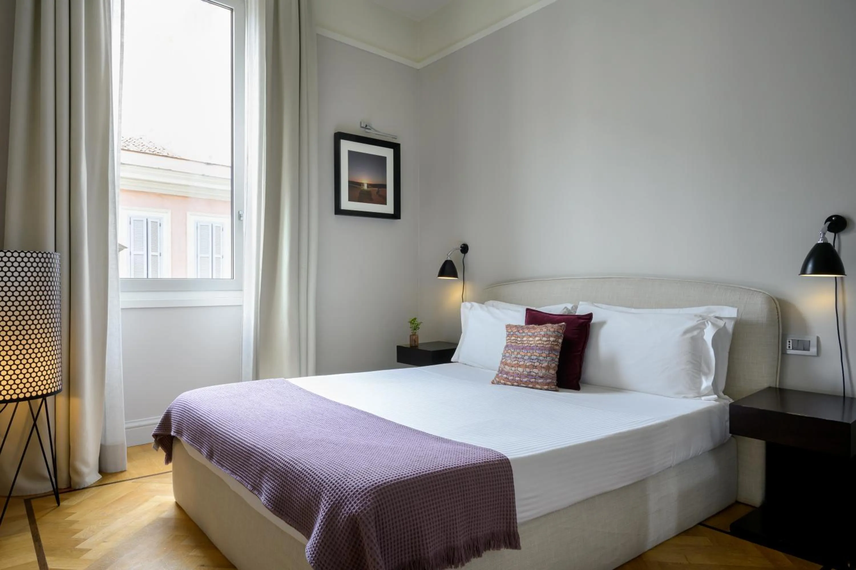 View (from property/room), Bed in The Fifteen Keys Hotel