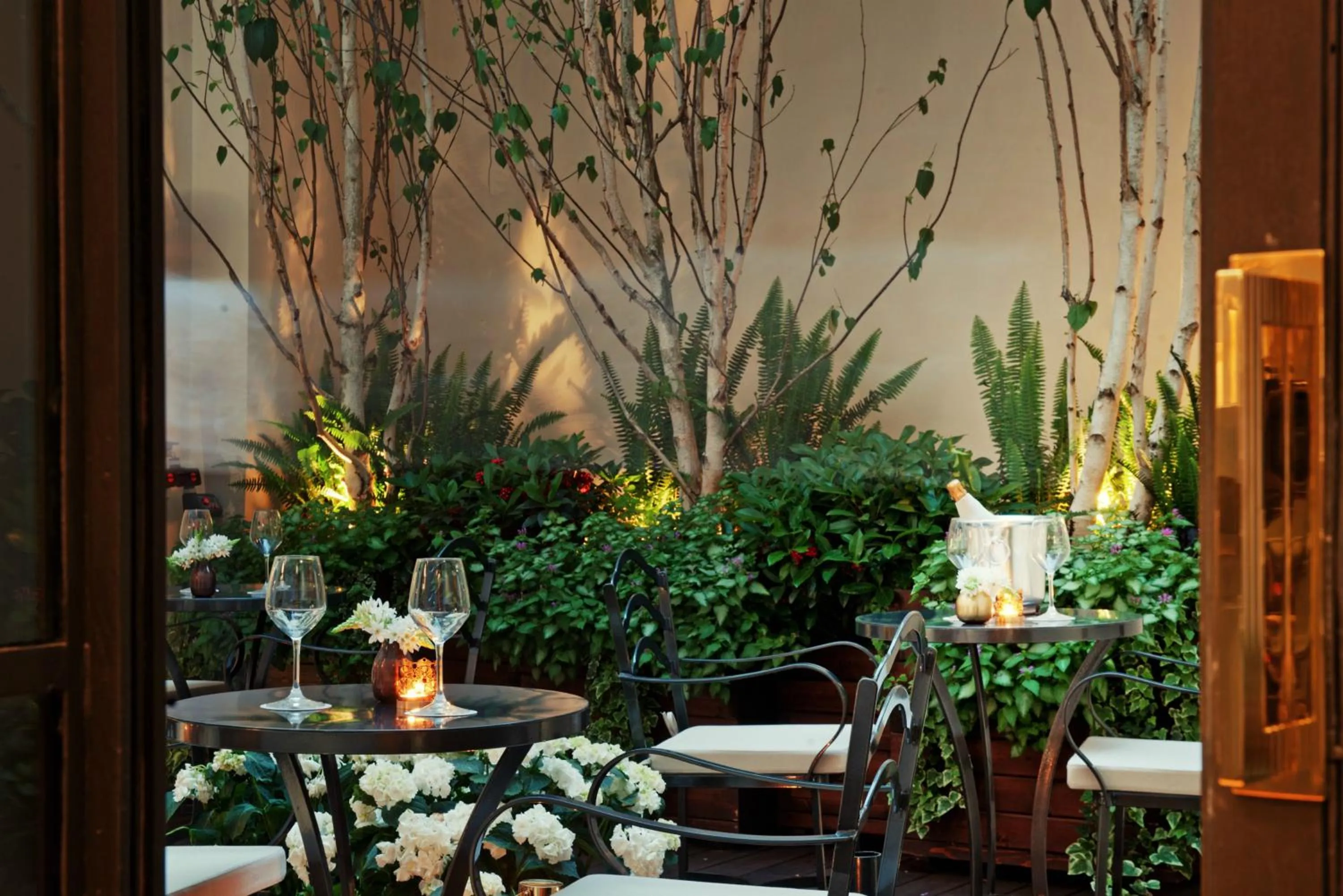 Patio in The Fifteen Keys Hotel