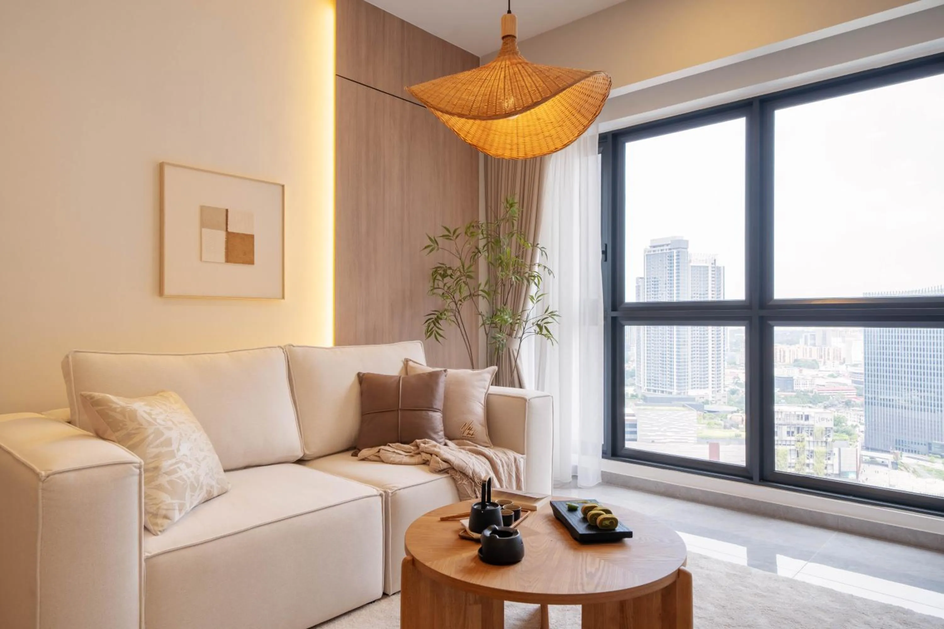 Living room in NaiBnB in Agile Bukit Bintang - 5 mins walk to TRX