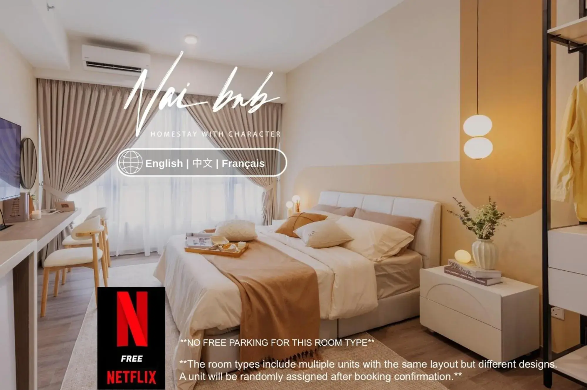 Studio Apartment with Queen Bed in NaiBnB in Agile Bukit Bintang - 5 mins walk to TRX Studio Apartment with Queen Bed in NaiBnB in Agile Bukit Bintang - 5 mins walk to TRX
