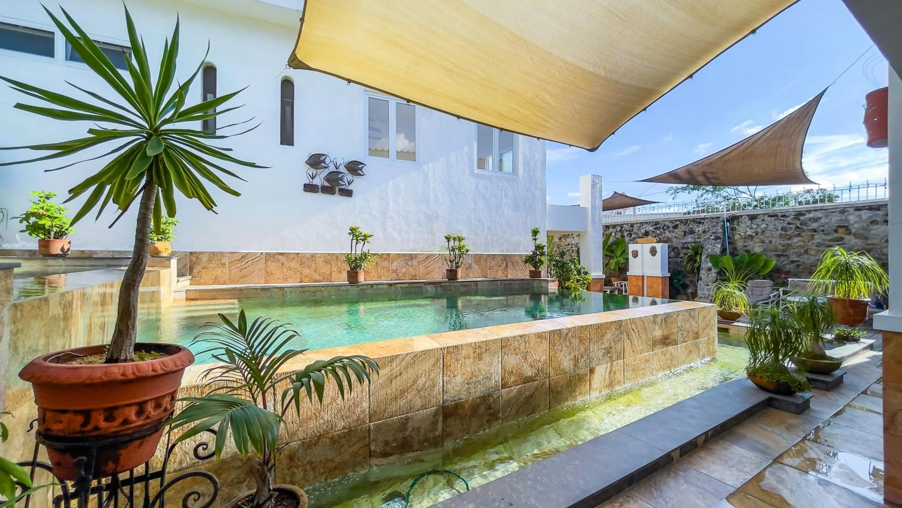 Patio in Quinta Alberto Boutique Hotel