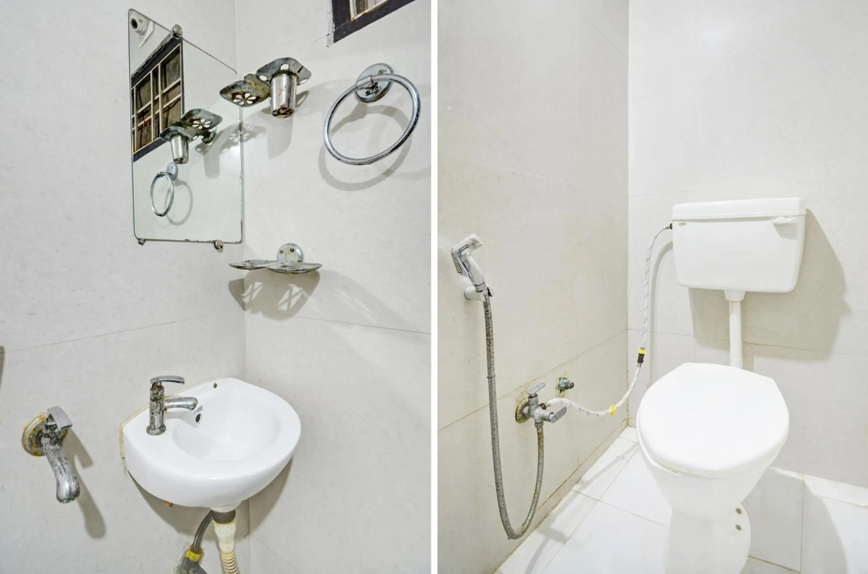 Bathroom in Hotel O The White Haveli Bathroom in Hotel O The White Haveli