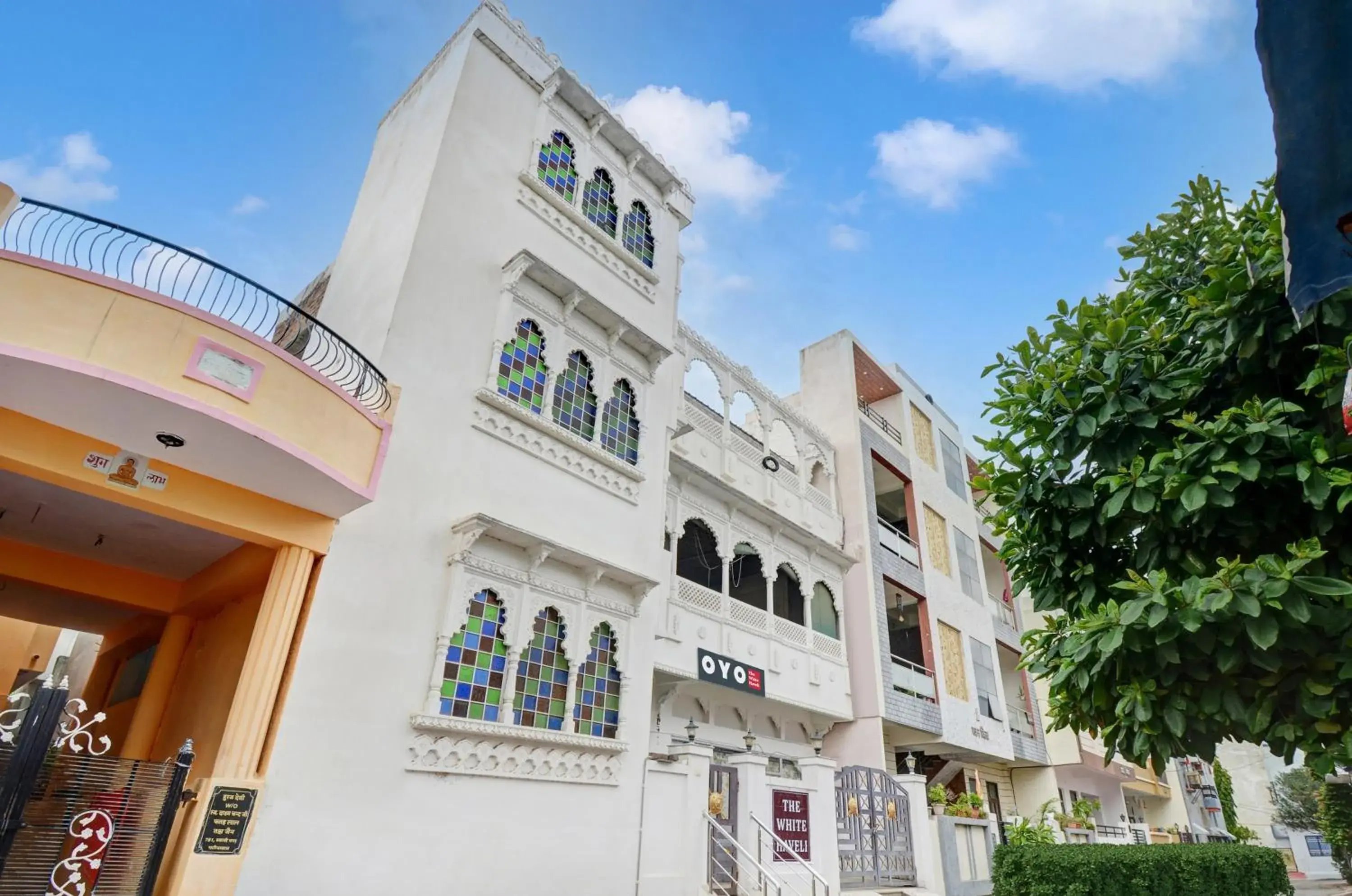 Facade/entrance in Hotel O The White Haveli Facade/entrance in Hotel O The White Haveli