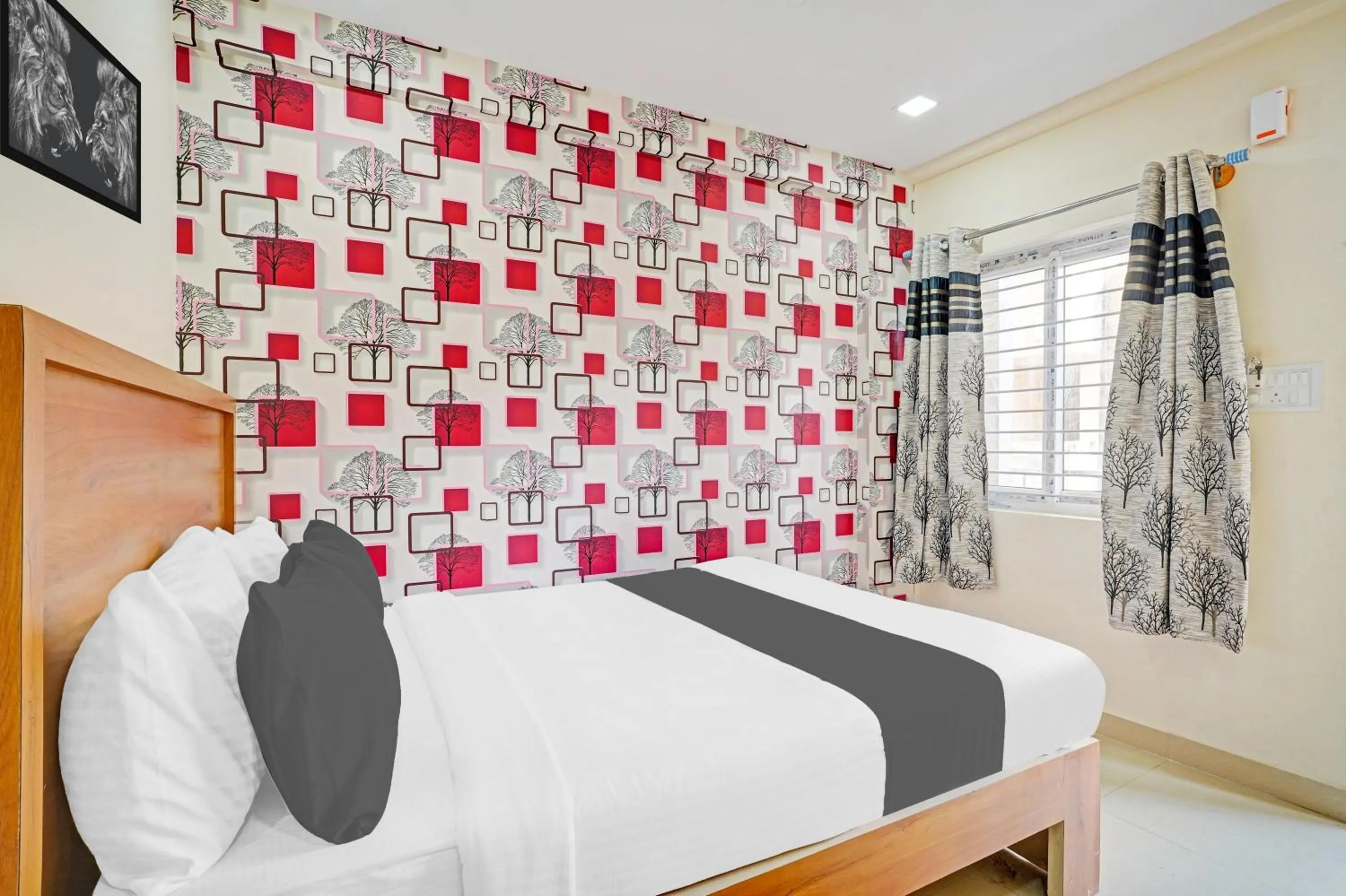 Bedroom in Hotel O Chalukya Comfort