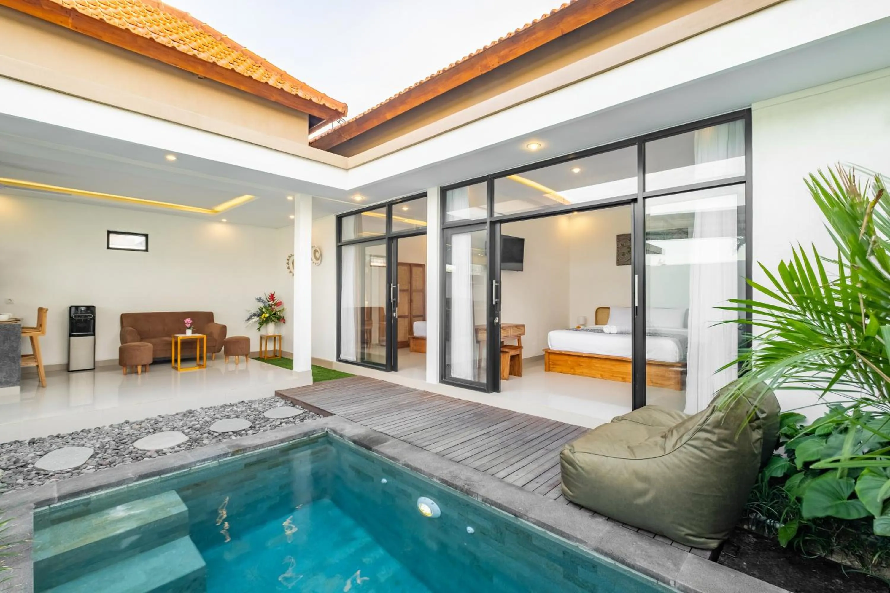 Property building in The Lavana Bliss One Villa Nyanyi Beach