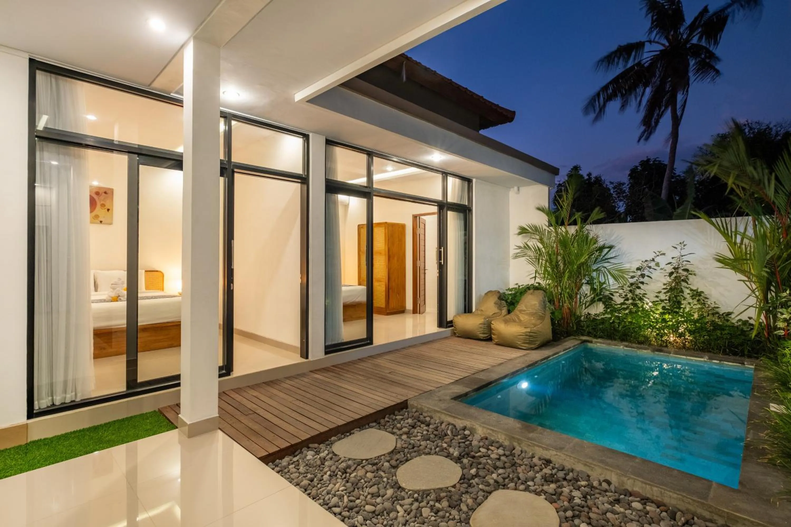 Property building in The Lavana Bliss One Villa Nyanyi Beach