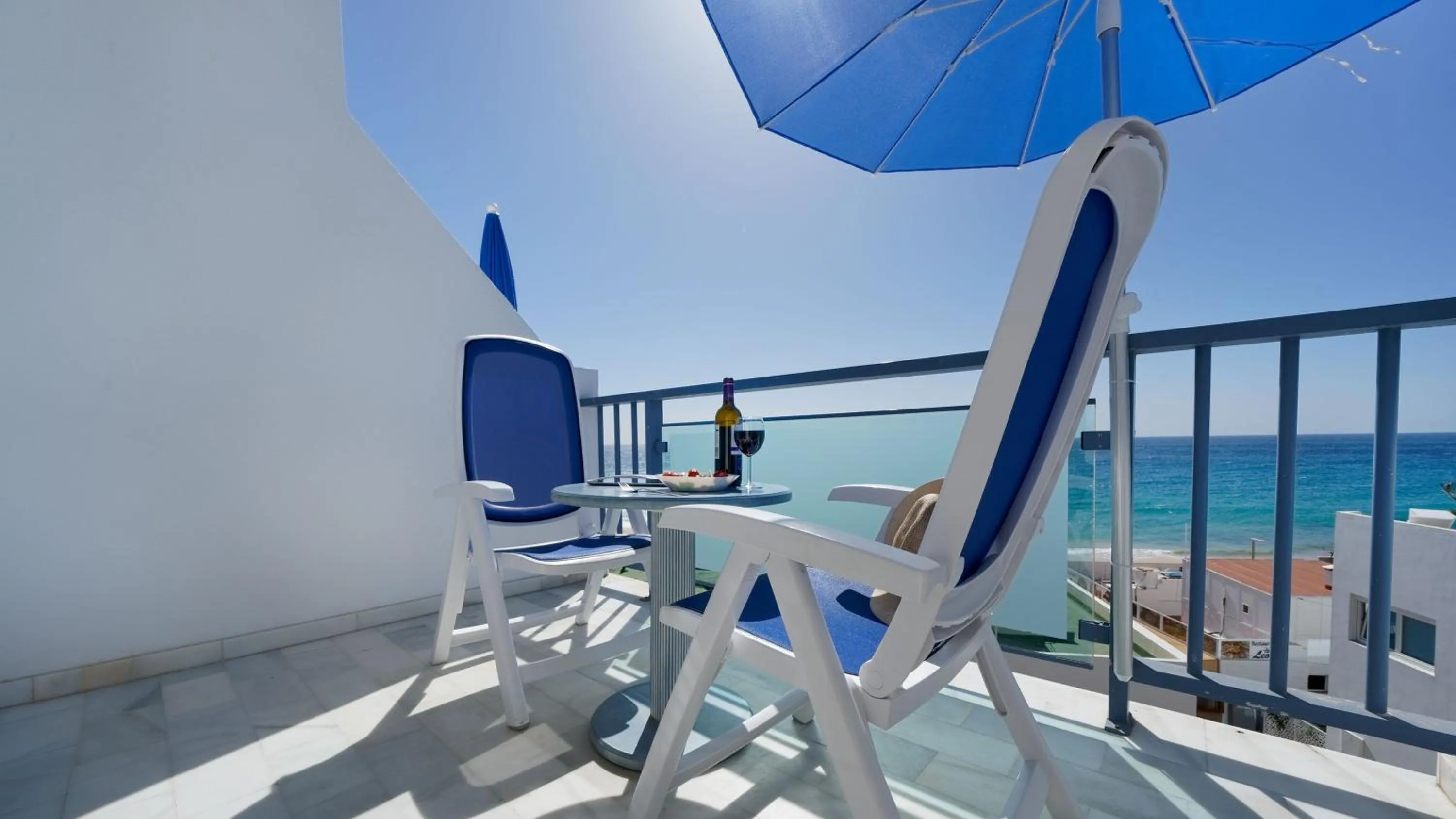 Balcony/Terrace in Apartamentos Igramar MorroJable - Adults Only