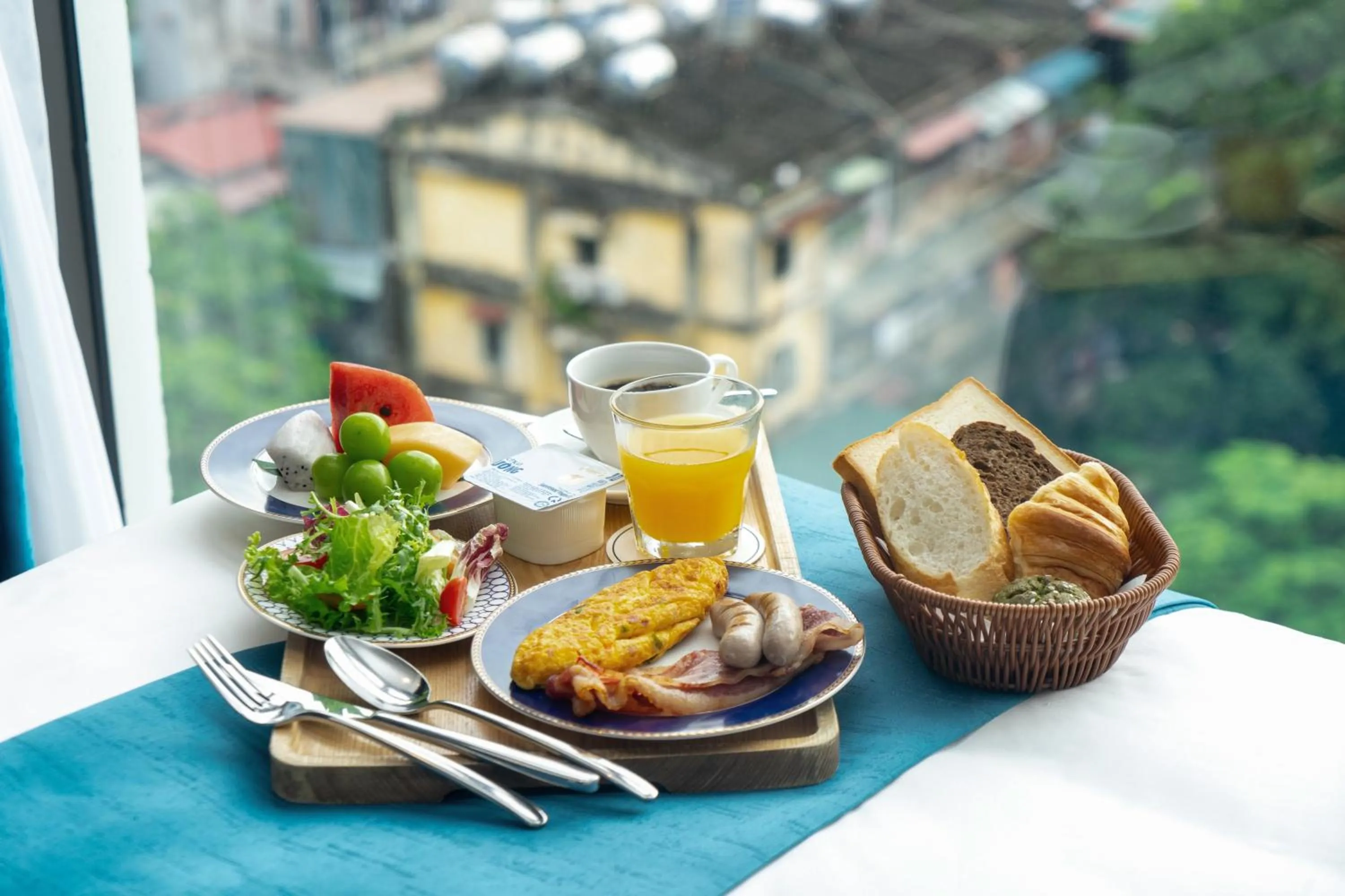 Breakfast in The Gloria Serviced Apartment by Silk Path