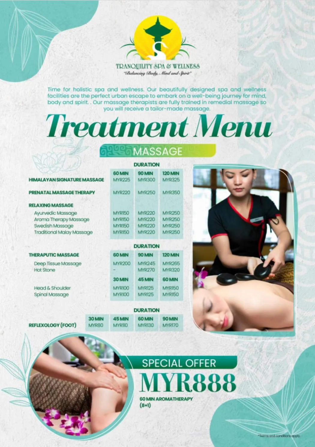 Massage in Birkin International Hotel