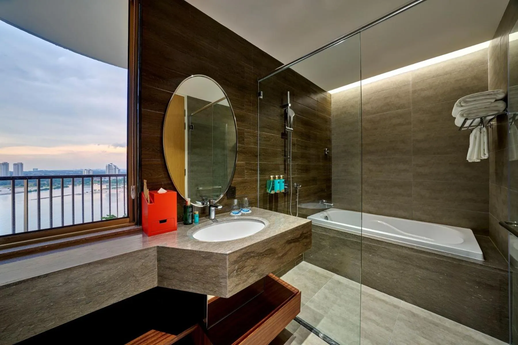 Bathroom in Birkin International Hotel