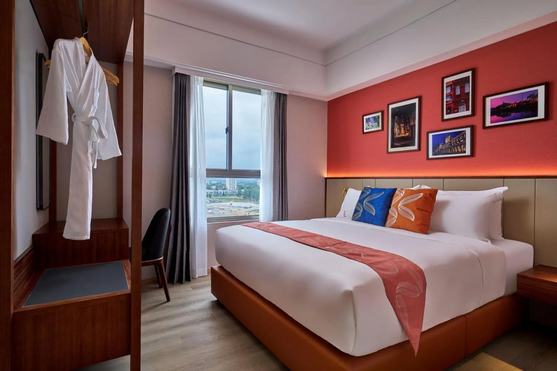 Bed in Birkin International Hotel