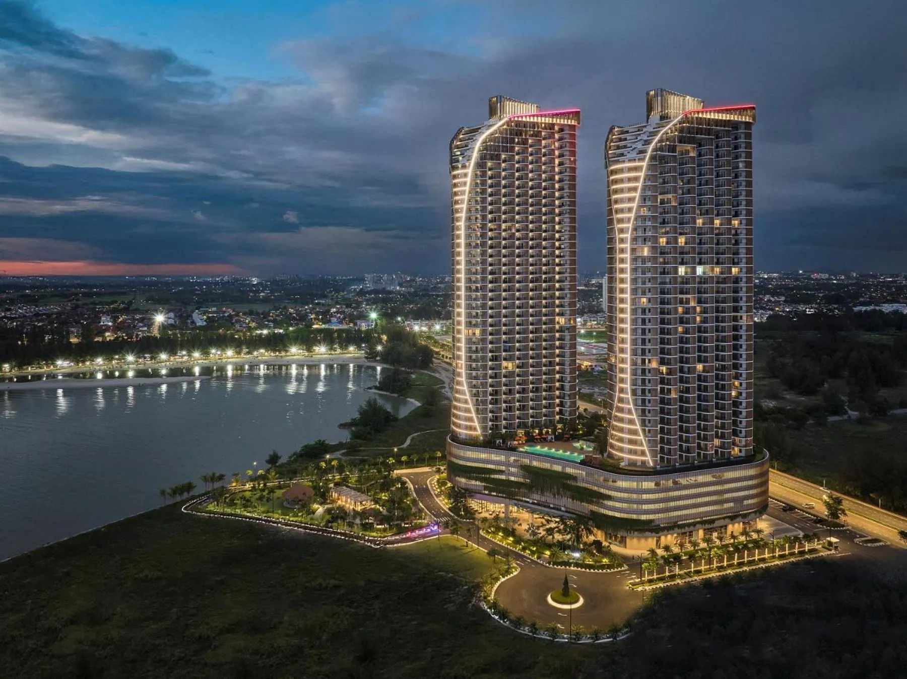 Property building in Birkin International Hotel