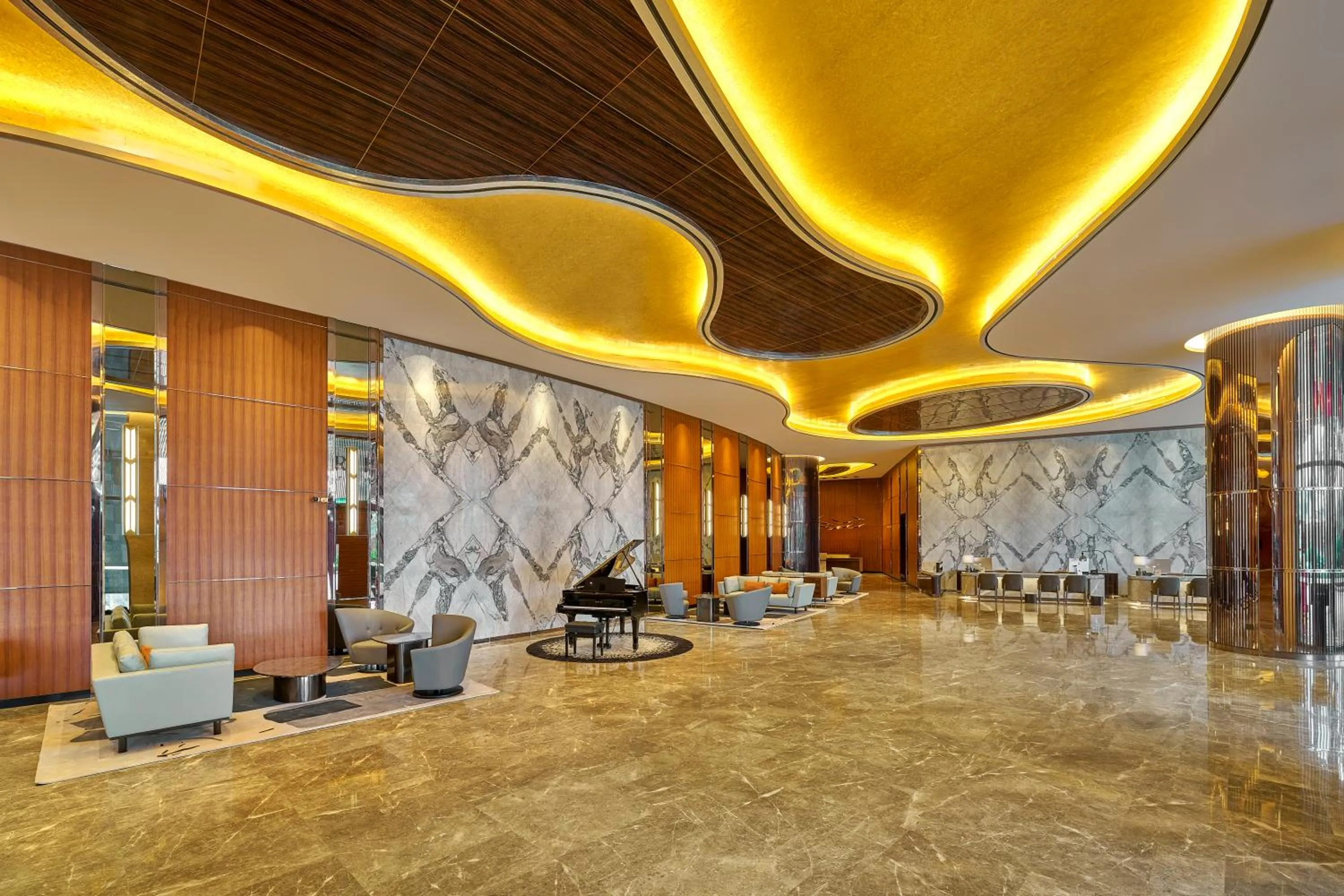 Lobby or reception in Birkin International Hotel