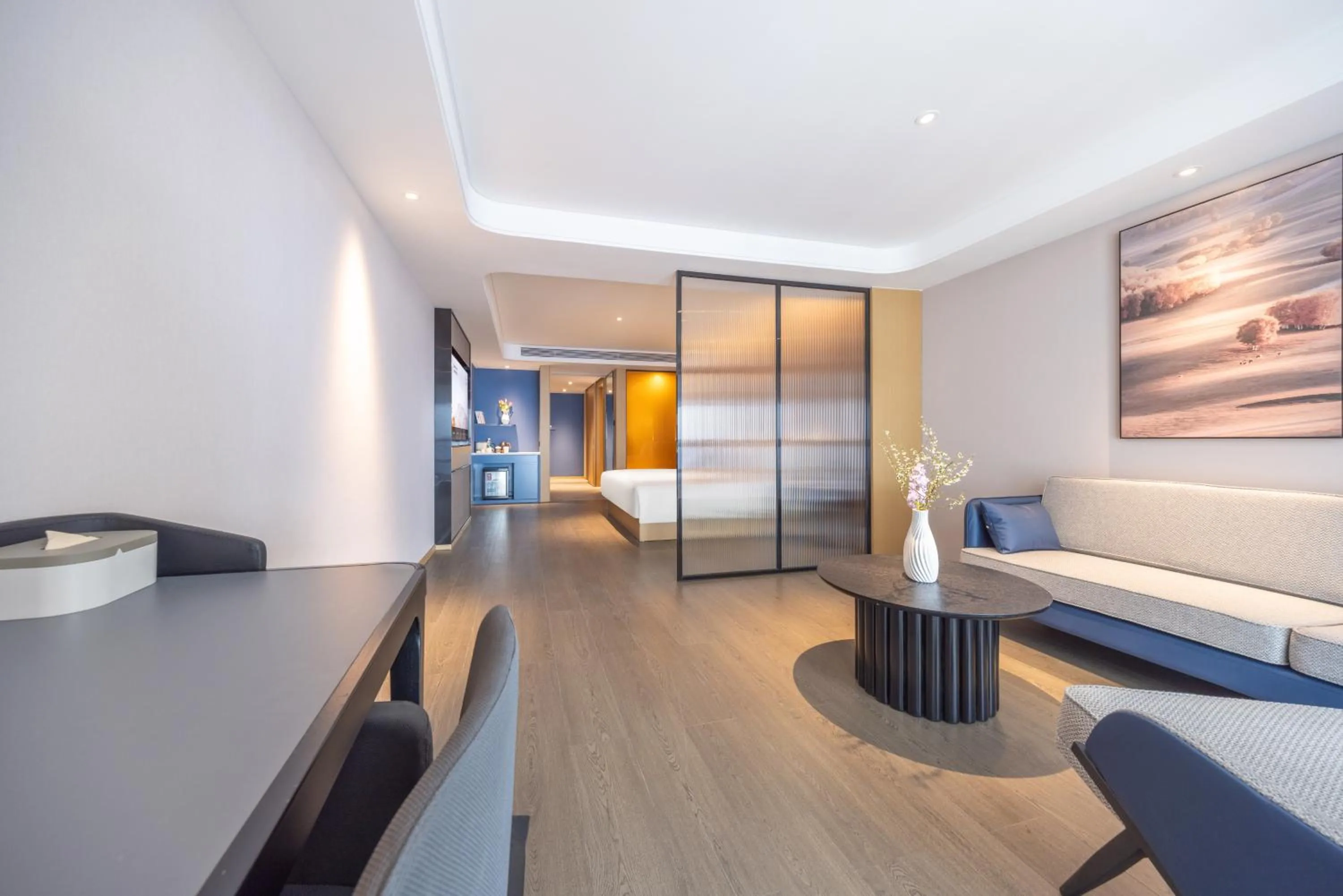 Bed in Atour Hotel Changsha Xingsha Economic Development Zone Sanyi Road
