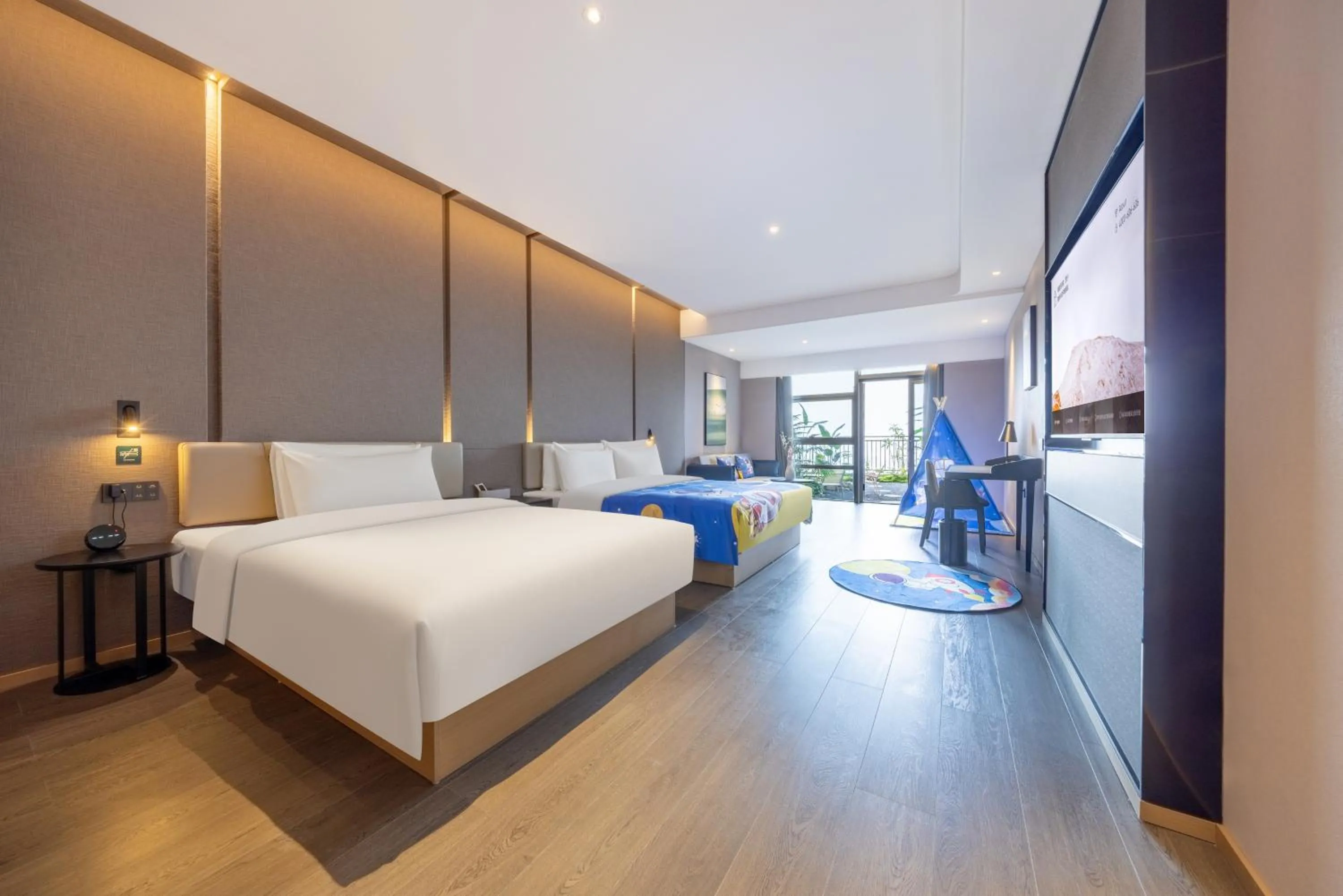 Bed in Atour Hotel Changsha Xingsha Economic Development Zone Sanyi Road