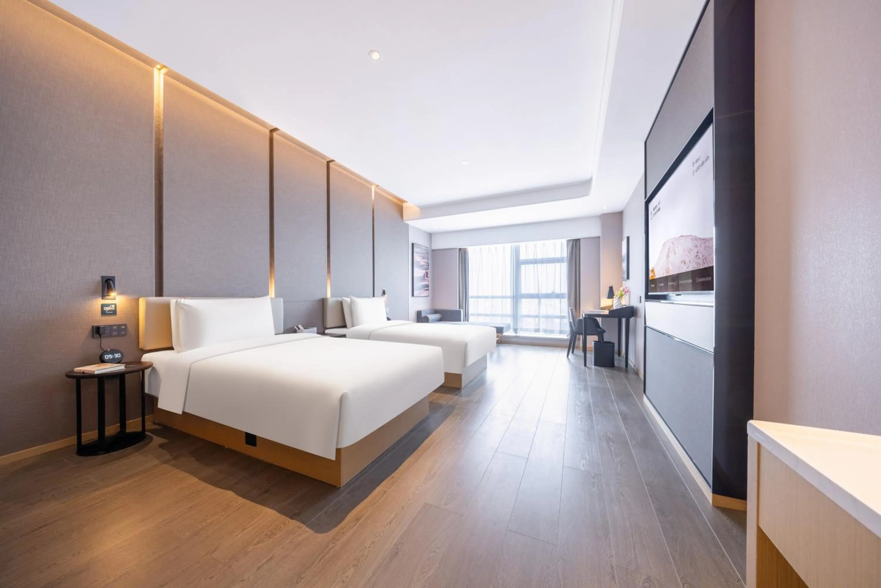 Bed in Atour Hotel Changsha Xingsha Economic Development Zone Sanyi Road