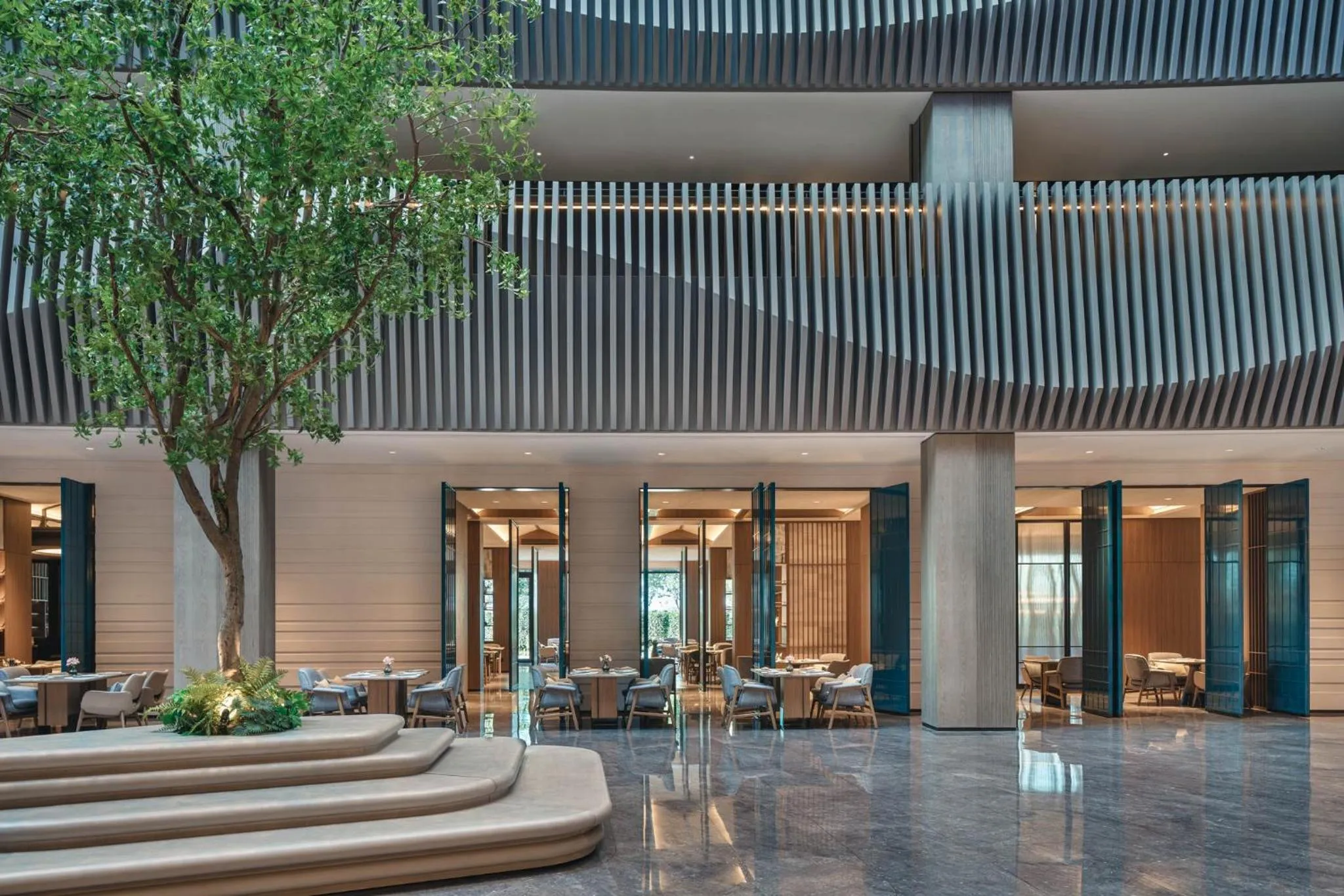 Restaurant/places to eat in Hotel Indigo Suzhou Jinji Lake by IHG