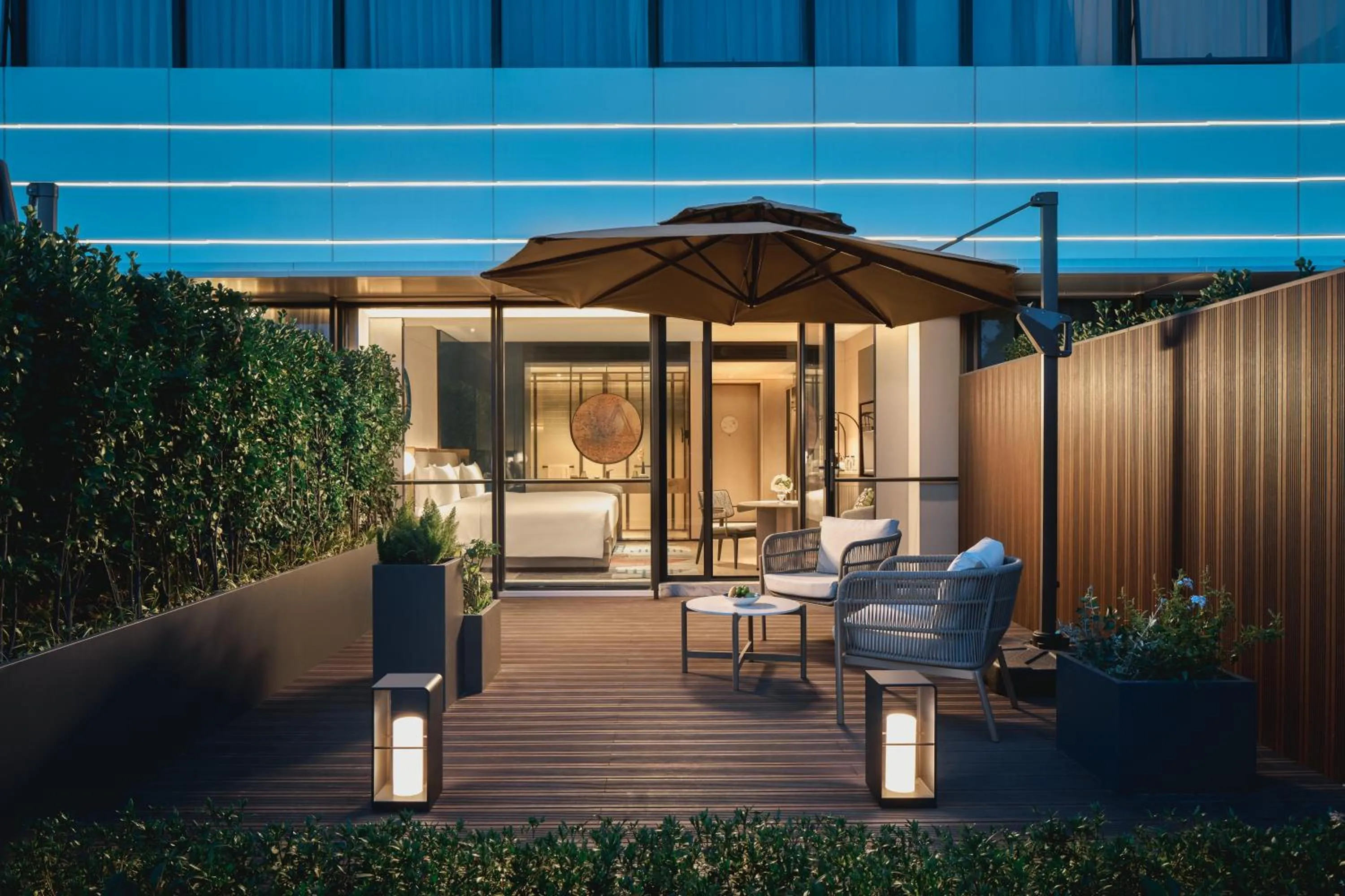 Balcony/Terrace in Hotel Indigo Suzhou Jinji Lake by IHG