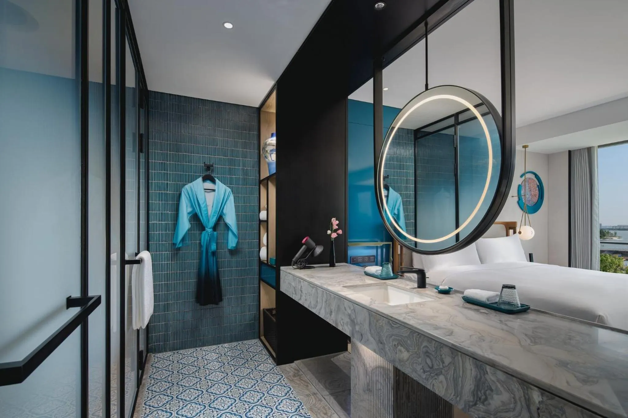 Photo of the whole room in Hotel Indigo Suzhou Jinji Lake by IHG