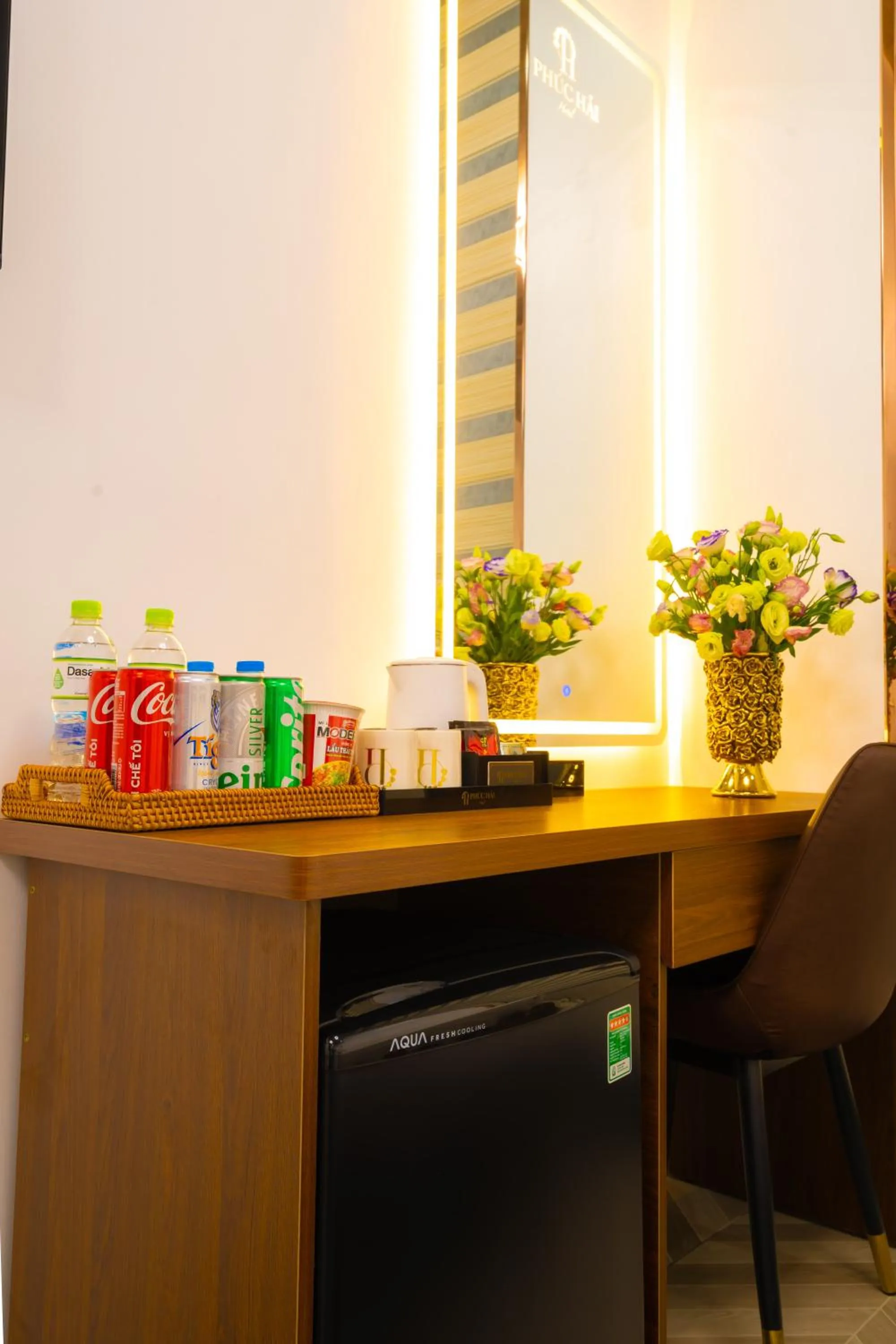 Kitchen or kitchenette in Phuc Hai Hotel Da Lat