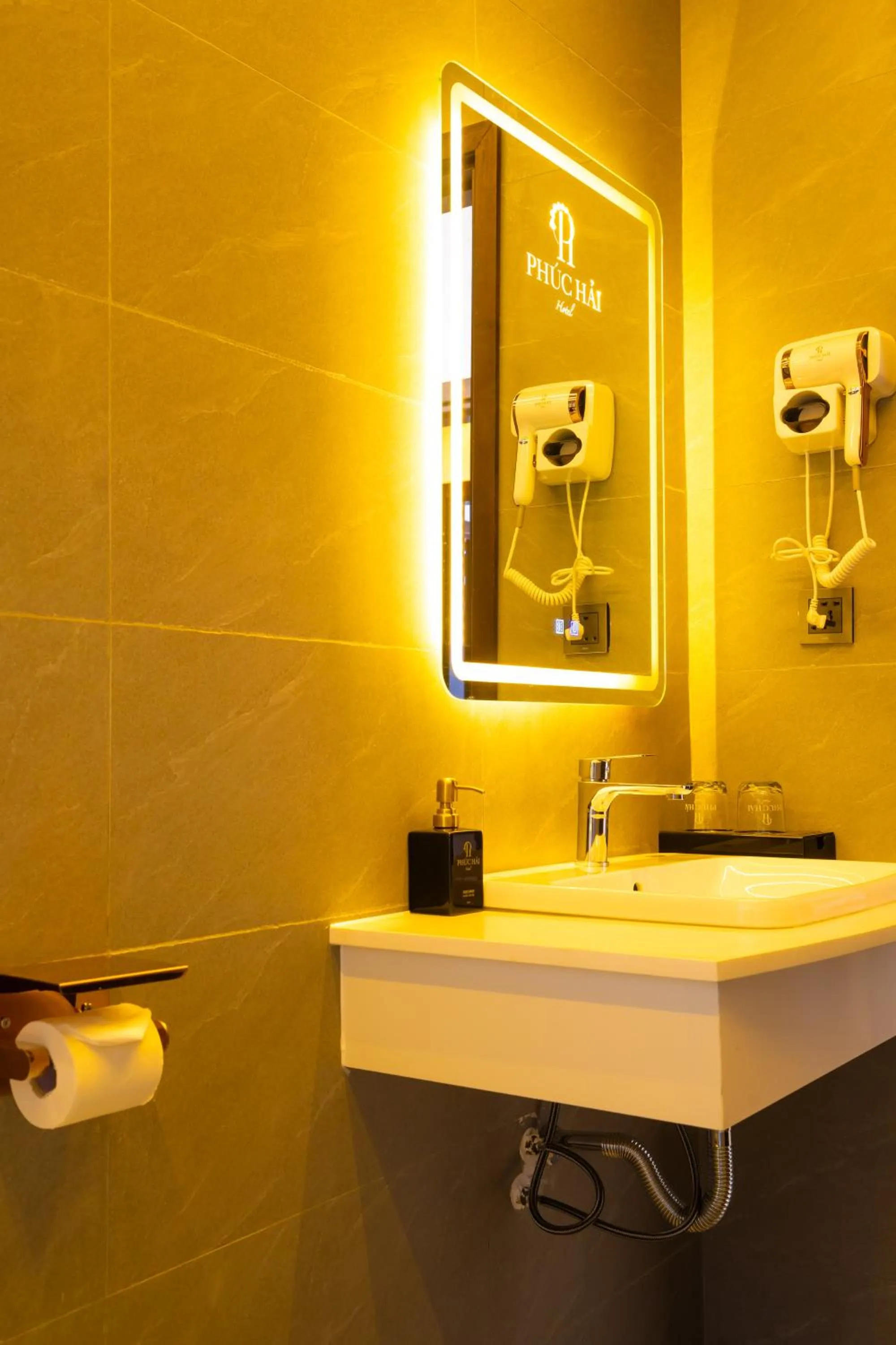 Bathroom in Phuc Hai Hotel Da Lat