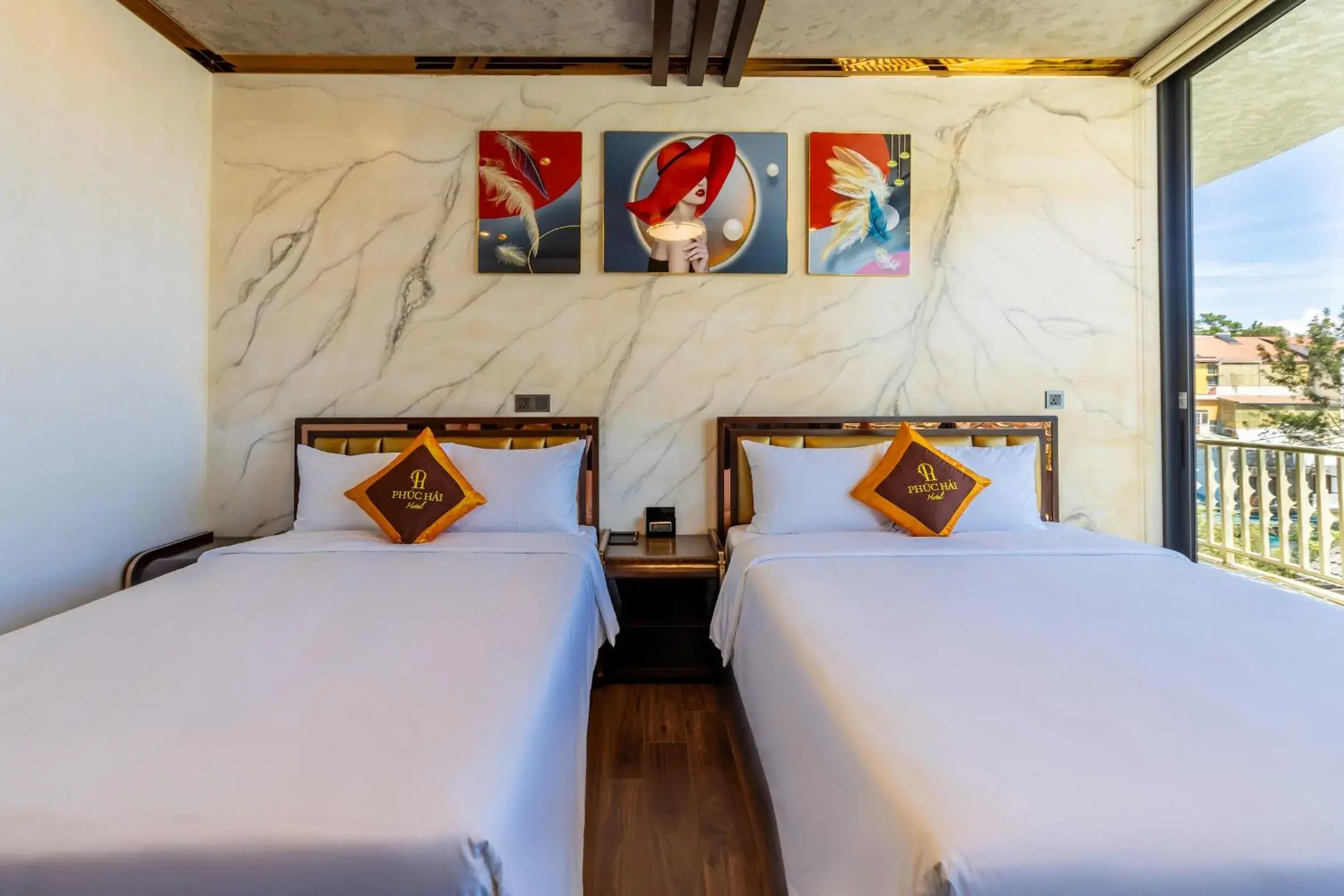 Photo of the whole room, Bed in Phuc Hai Hotel Da Lat Photo of the whole room, Bed in Phuc Hai Hotel Da Lat