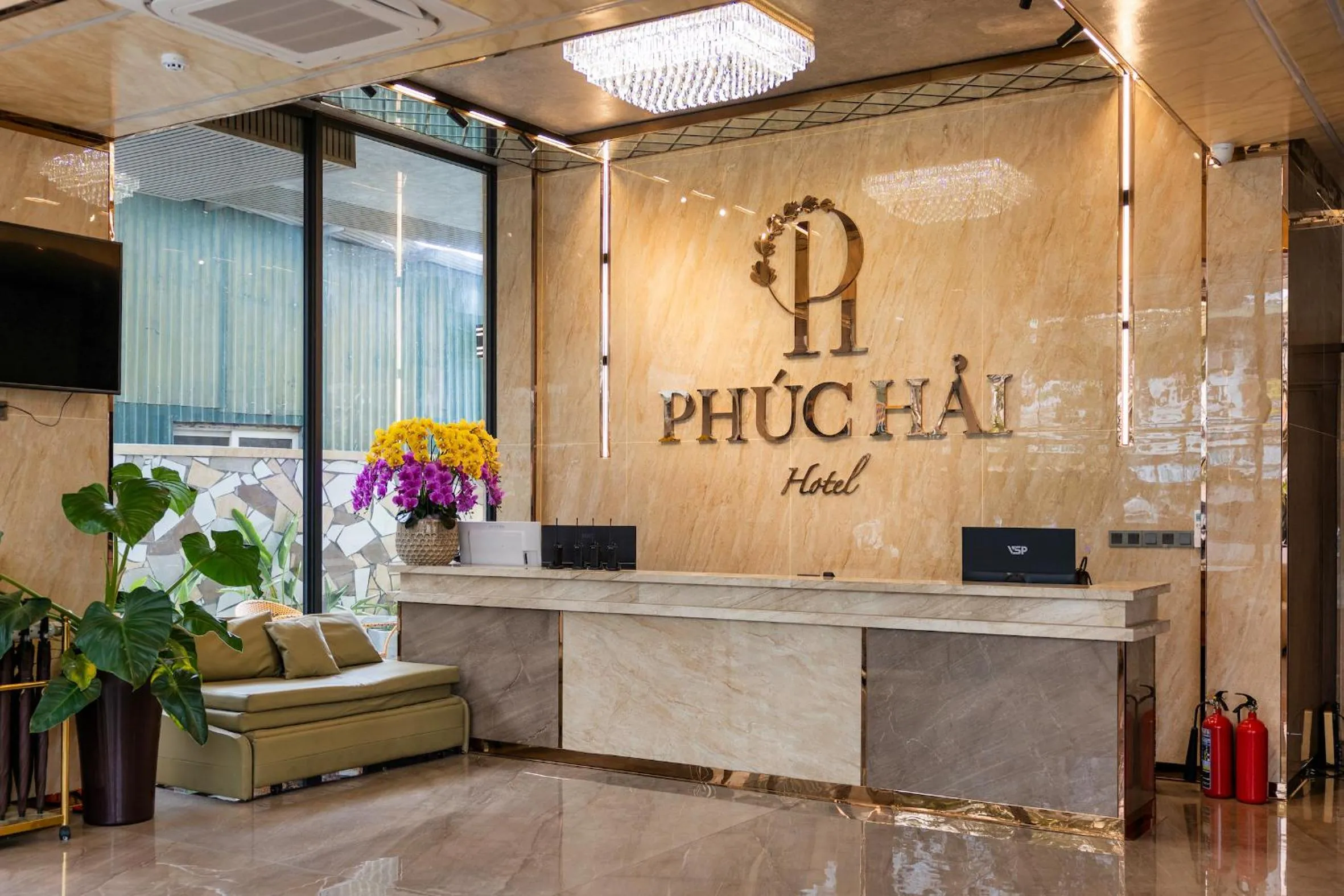 Lobby or reception in Phuc Hai Hotel Da Lat