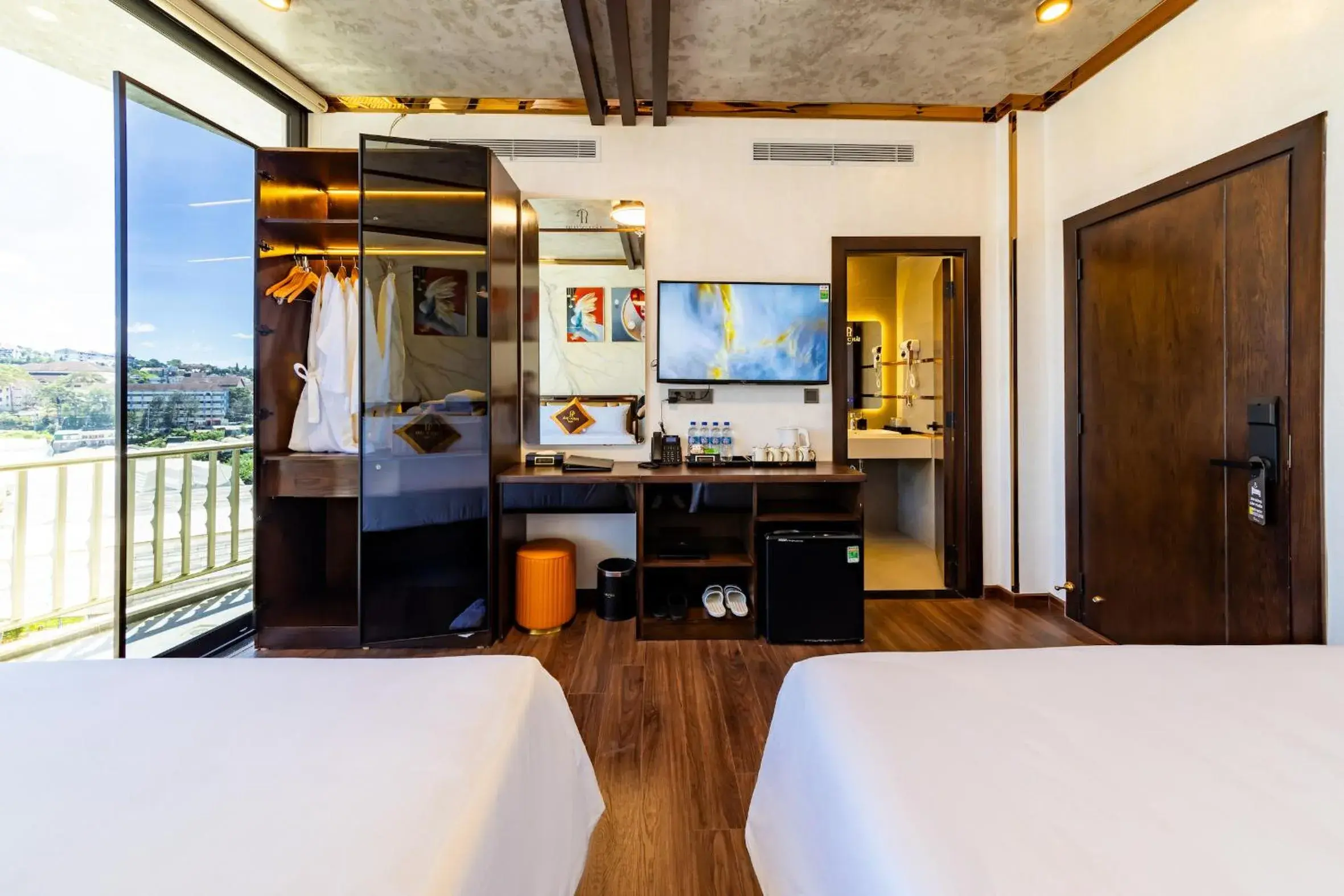 Bedroom, Bed in Phuc Hai Hotel Da Lat Bedroom, Bed in Phuc Hai Hotel Da Lat