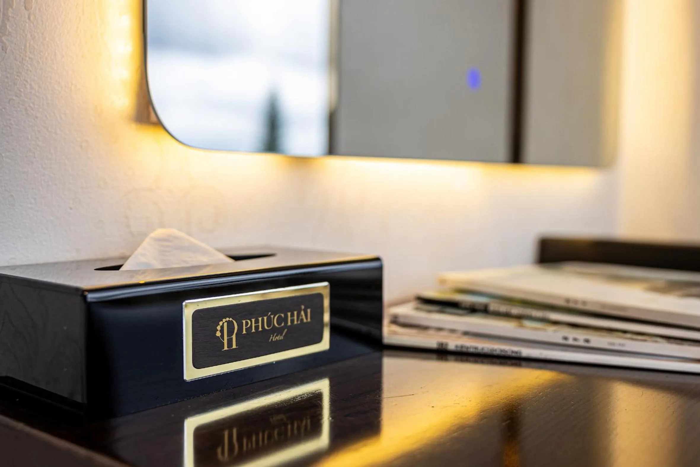 Decorative detail in Phuc Hai Hotel Da Lat