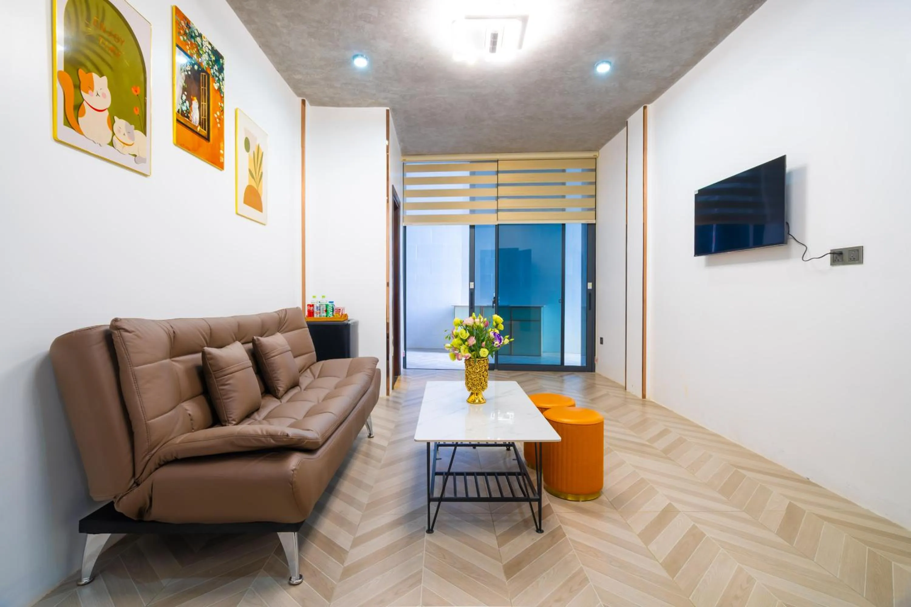 Living room in Phuc Hai Hotel Da Lat