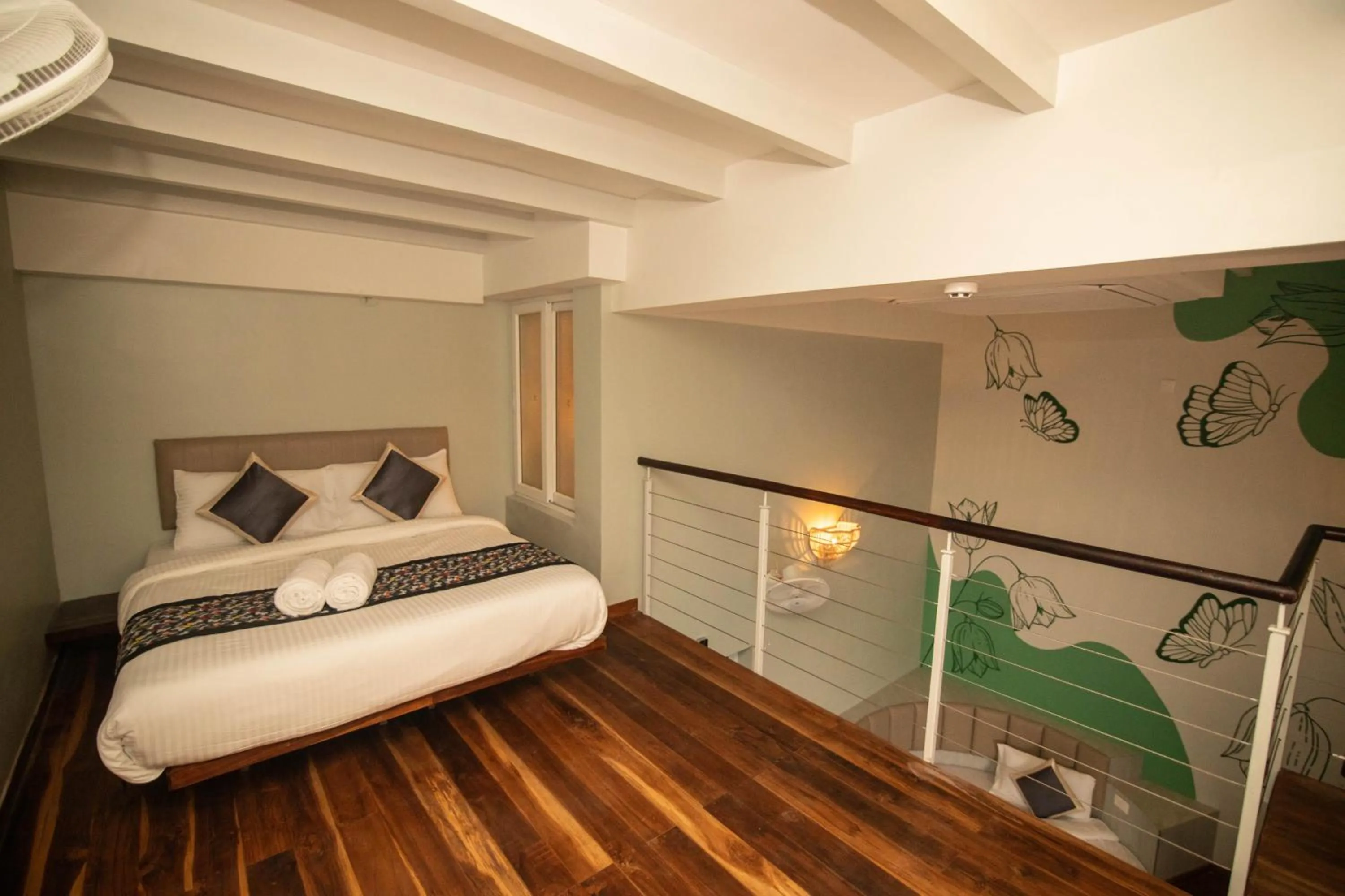 Bed in La Papillon Maison