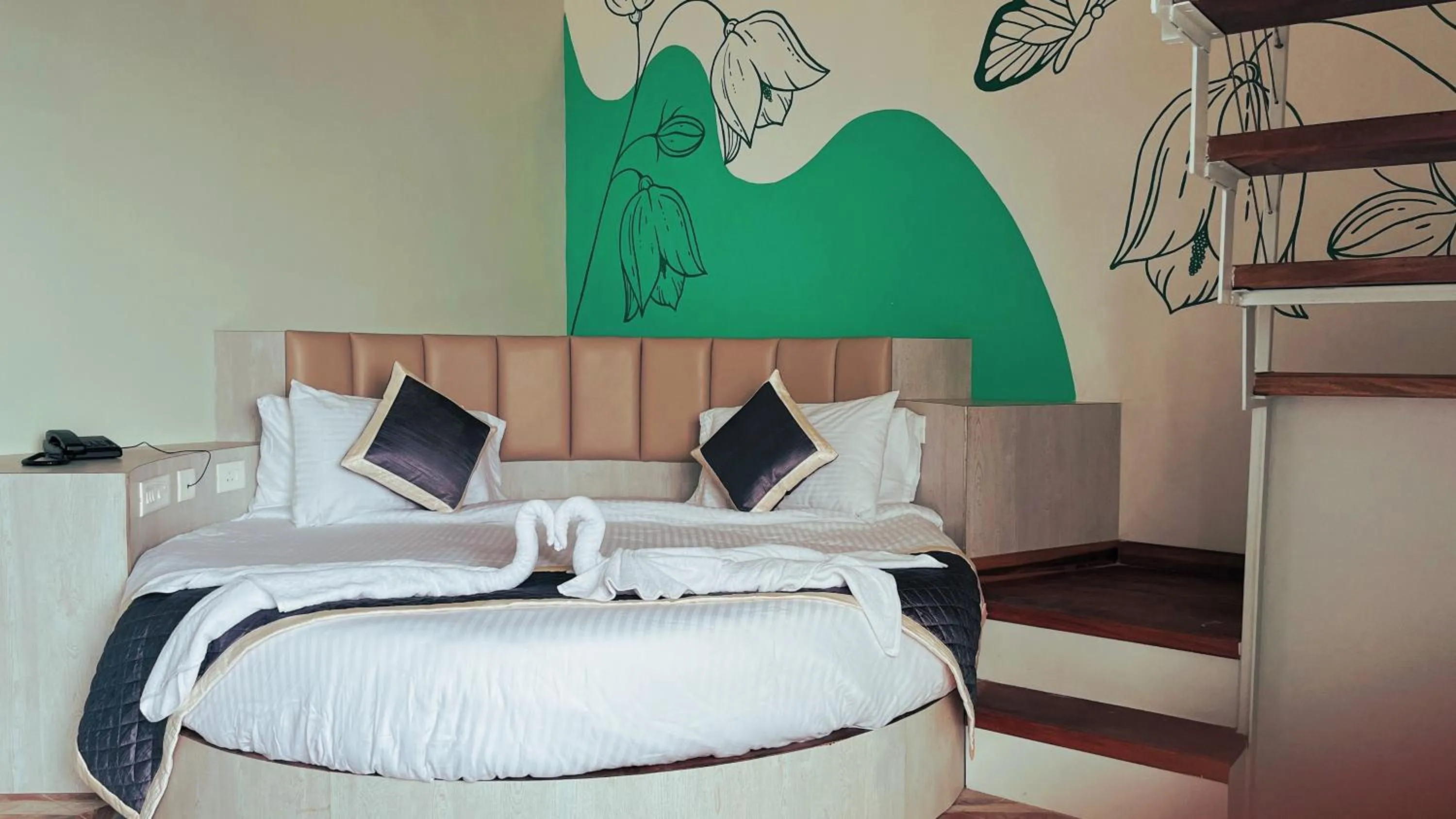 Bed in La Papillon Maison