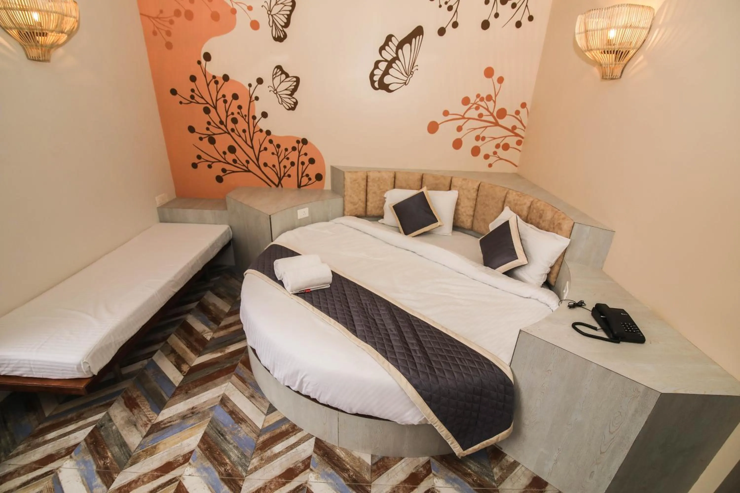 Bed in La Papillon Maison