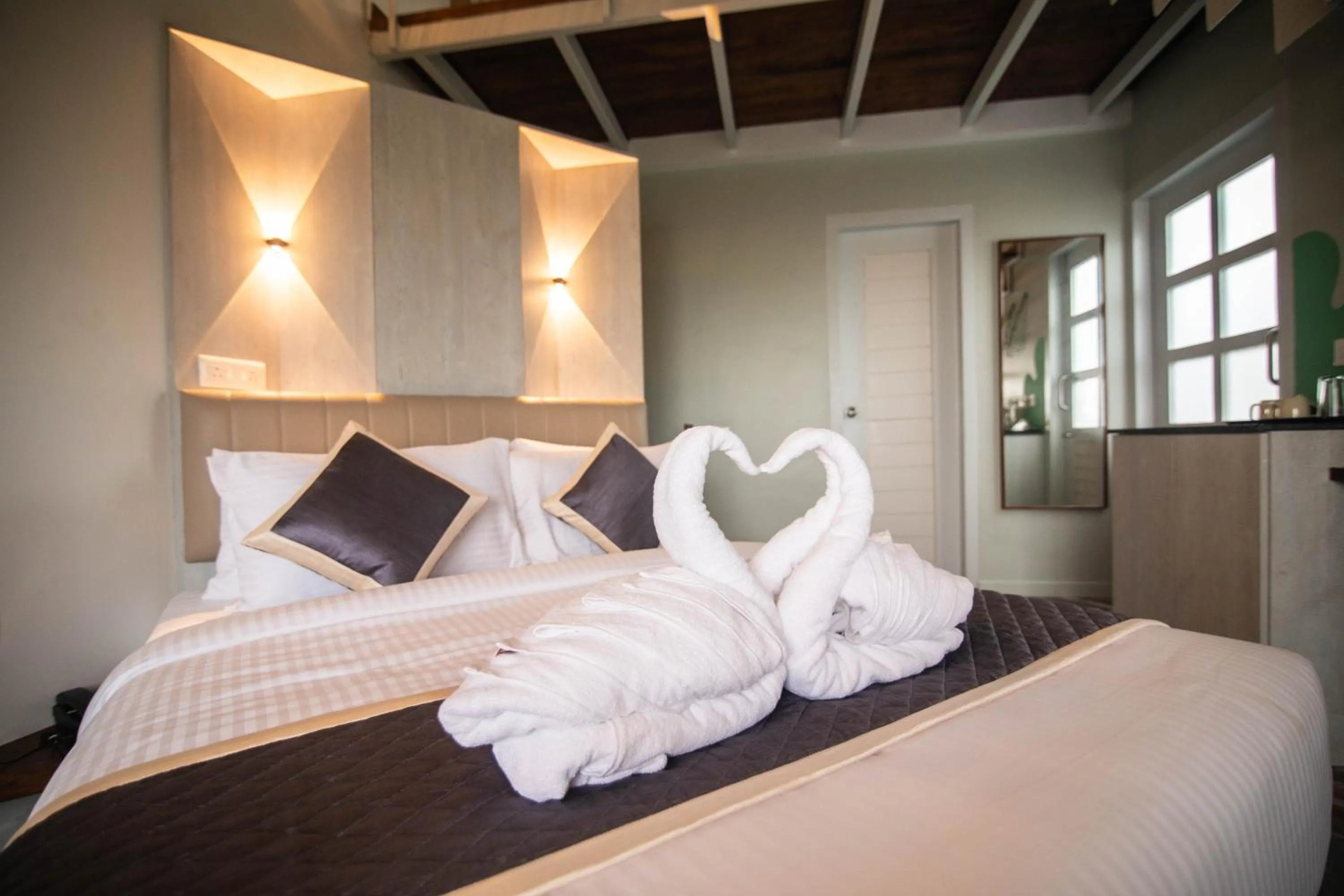 Bed in La Papillon Maison