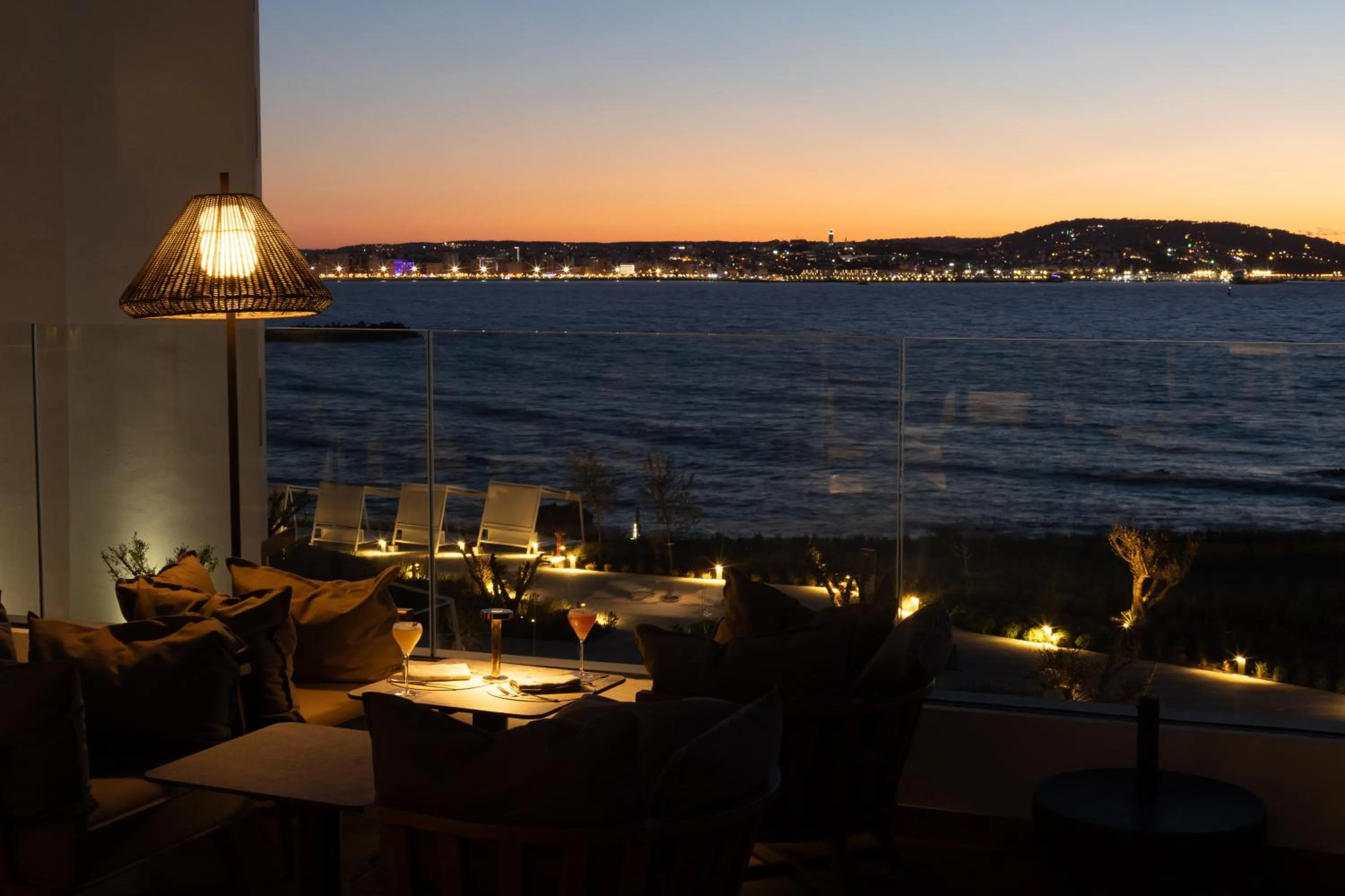 Sea view in Idou Malabata Beach and SPA