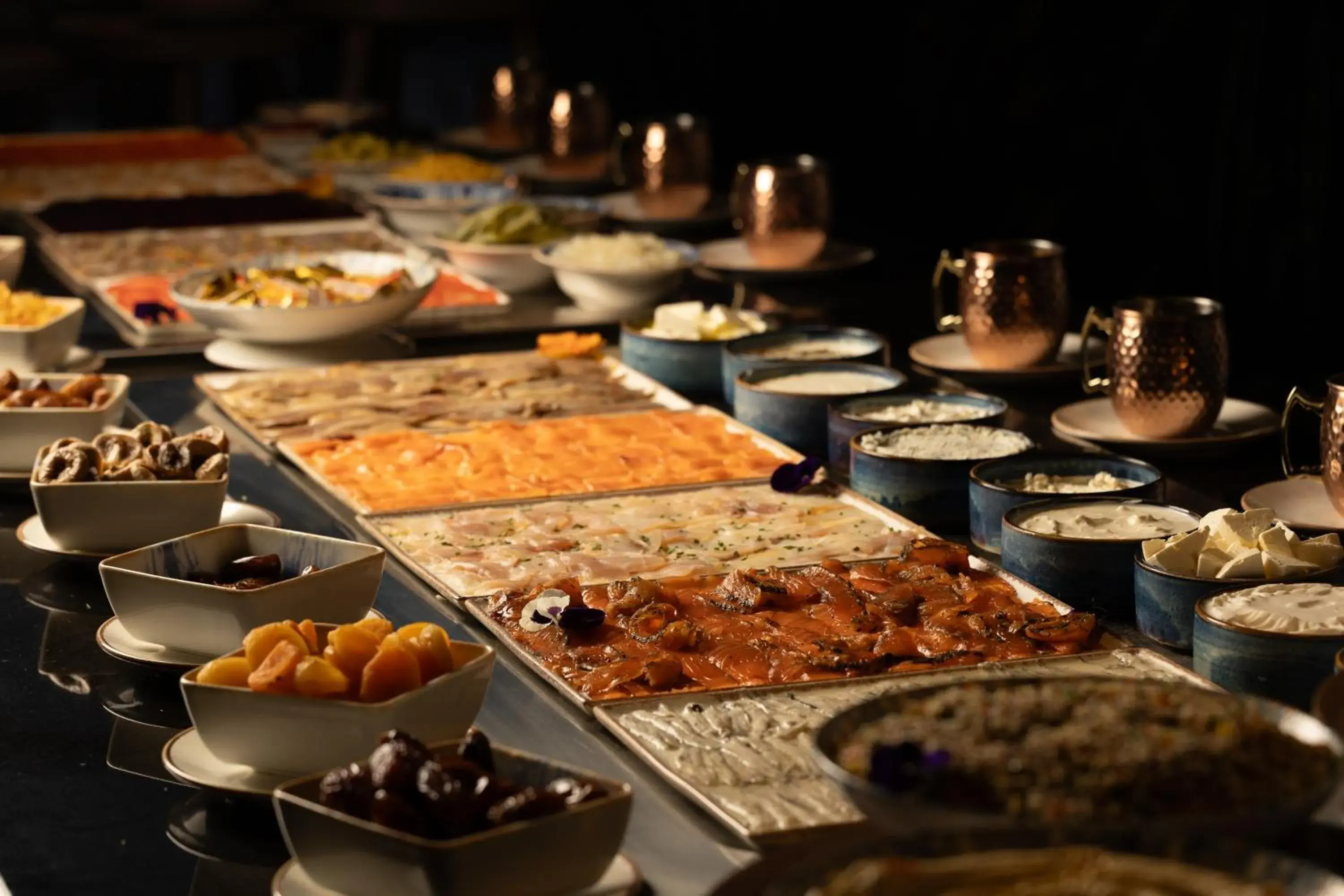 Buffet breakfast in Idou Malabata Beach and SPA Buffet breakfast in Idou Malabata Beach and SPA