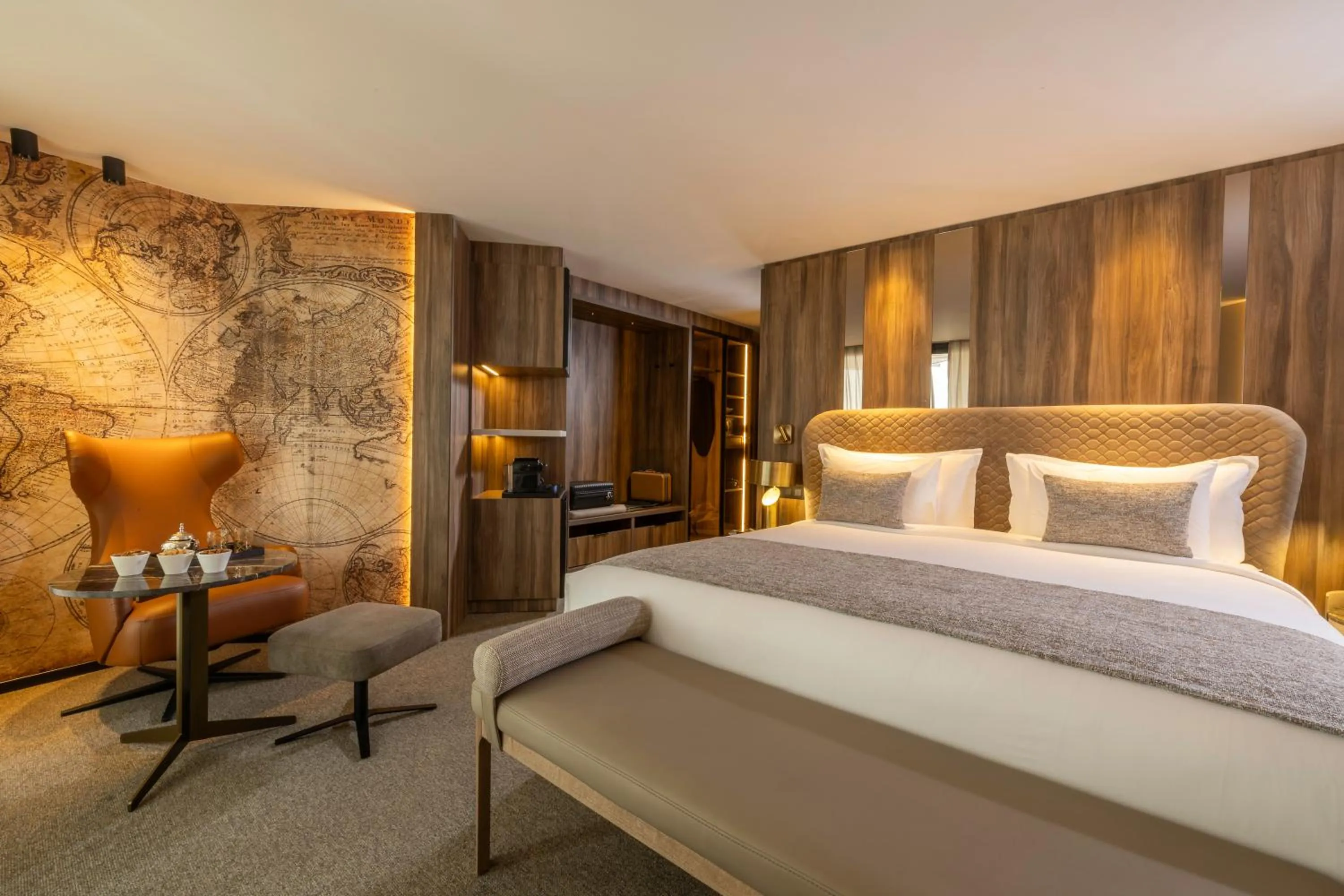 Bed in Idou Malabata Beach and SPA