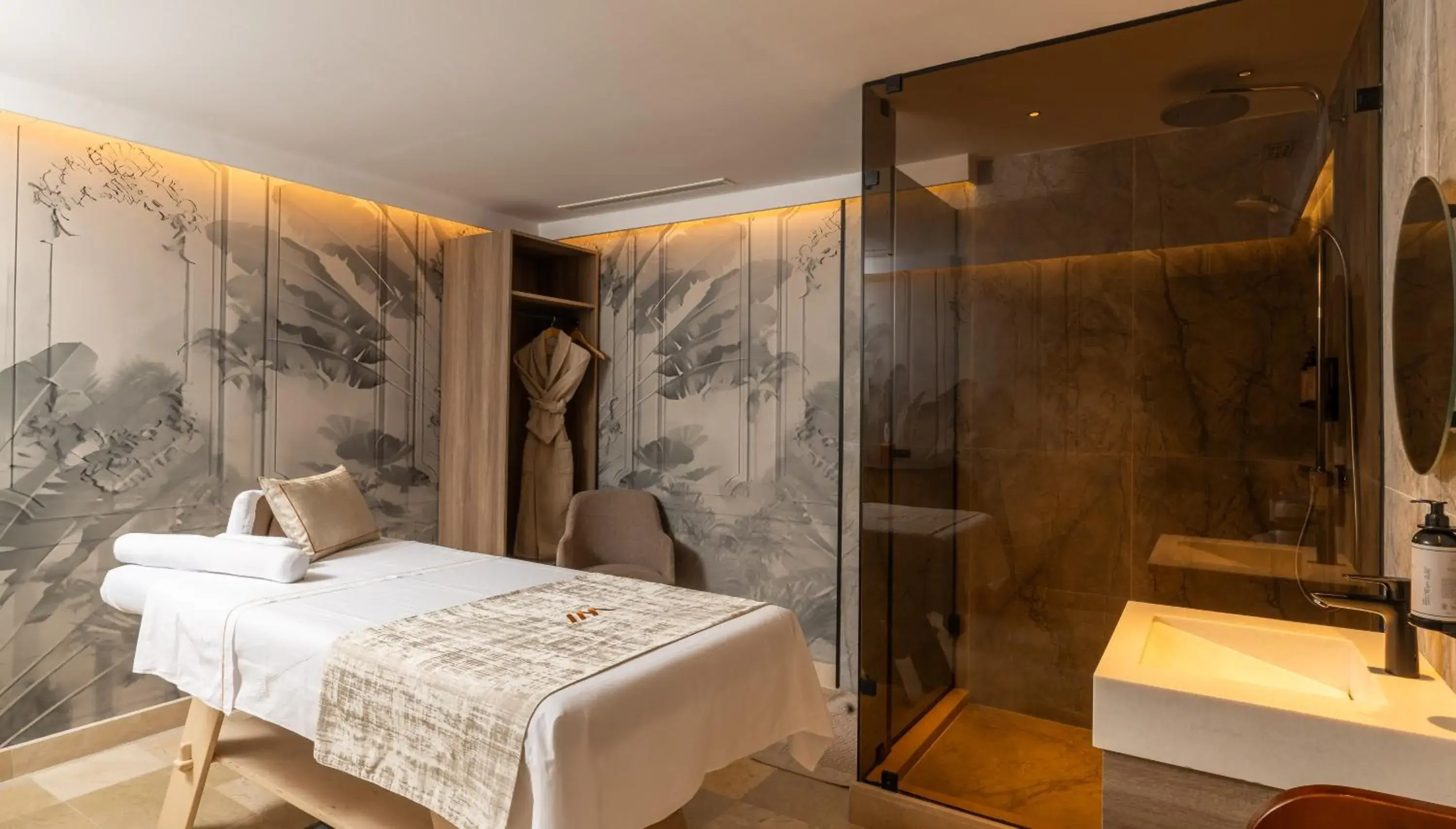 Spa and wellness centre/facilities, Bed in Idou Malabata Beach and SPA Spa and wellness centre/facilities, Bed in Idou Malabata Beach and SPA