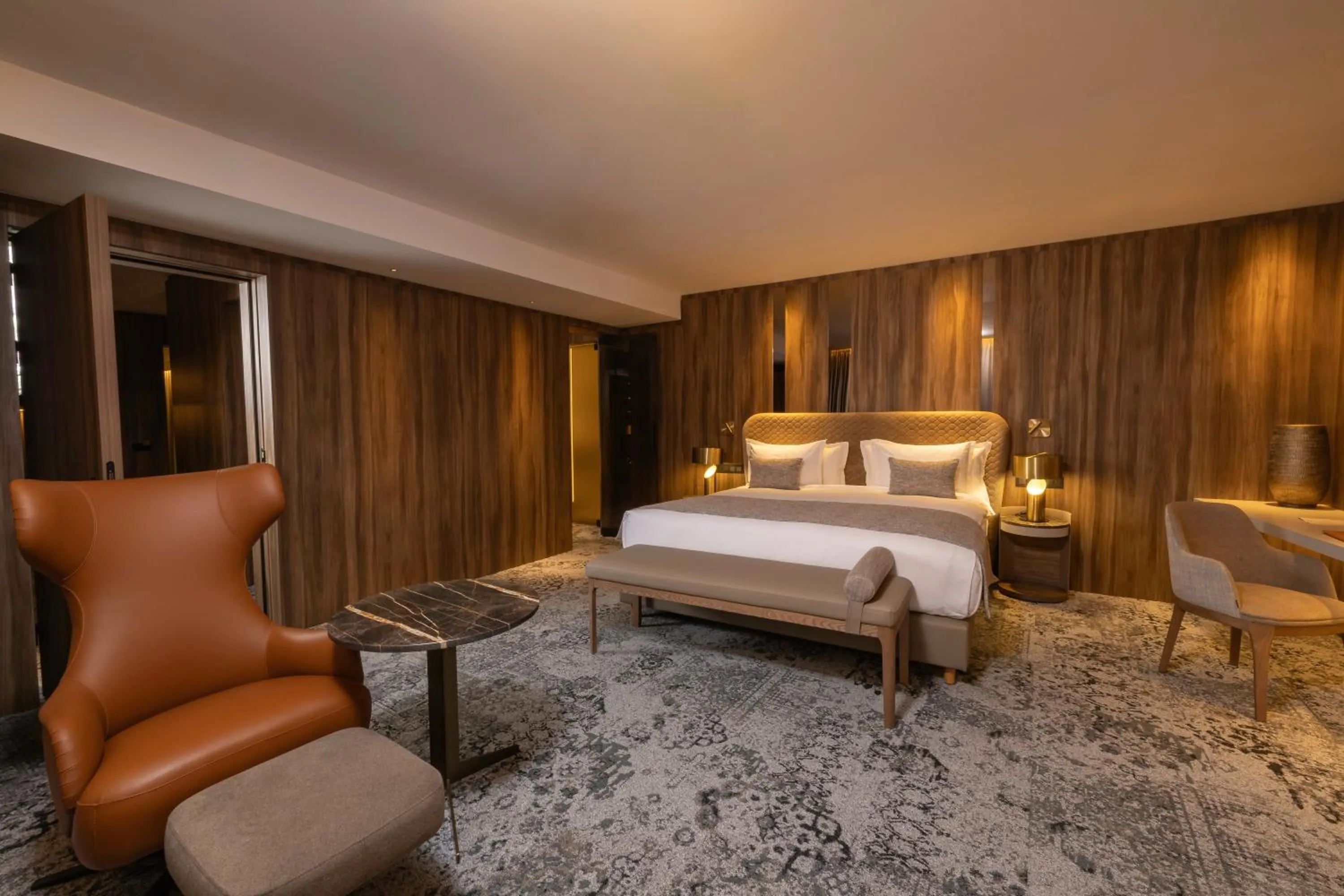 Bed in Idou Malabata Beach and SPA