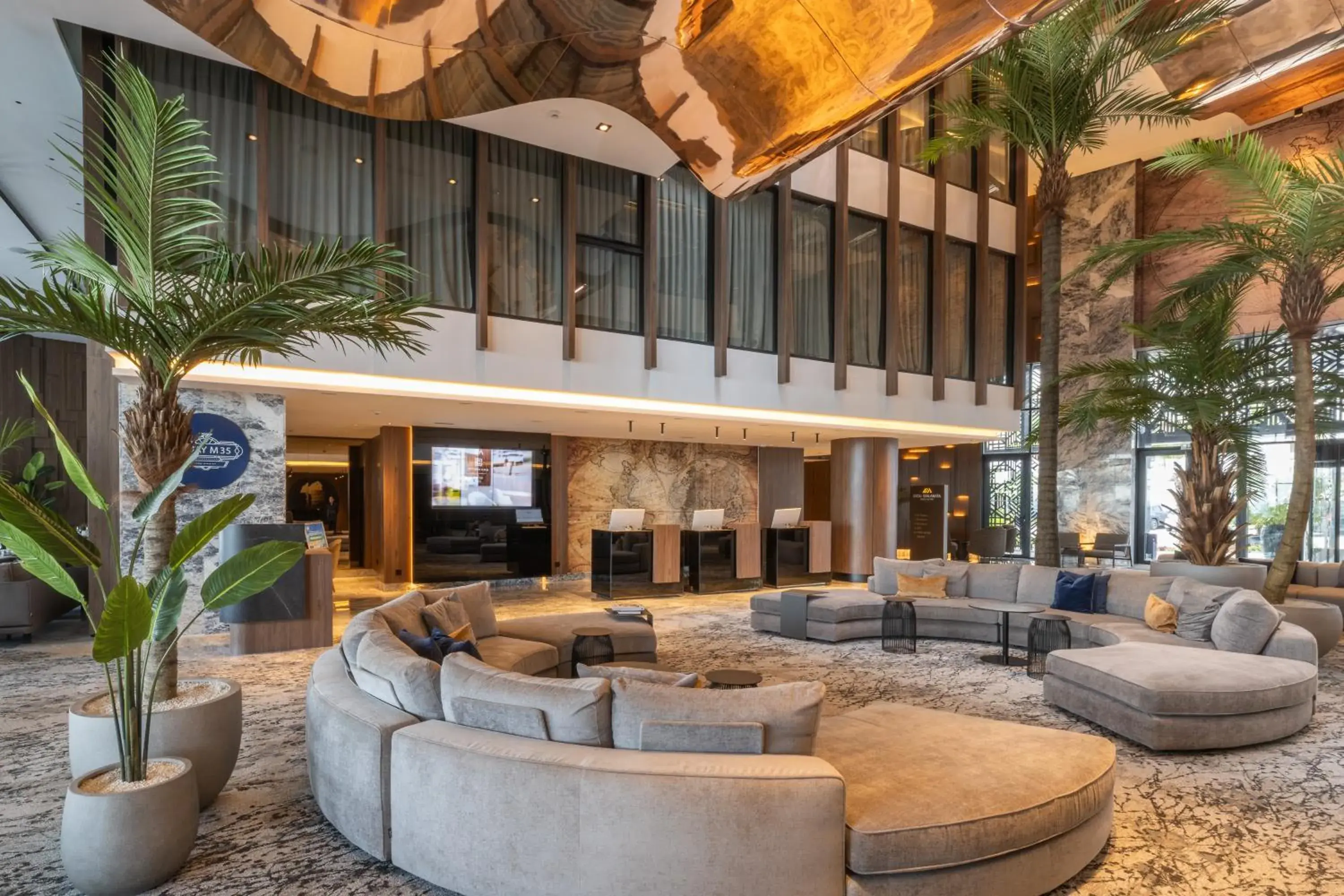 Lobby or reception in Idou Malabata Beach and SPA Lobby or reception in Idou Malabata Beach and SPA