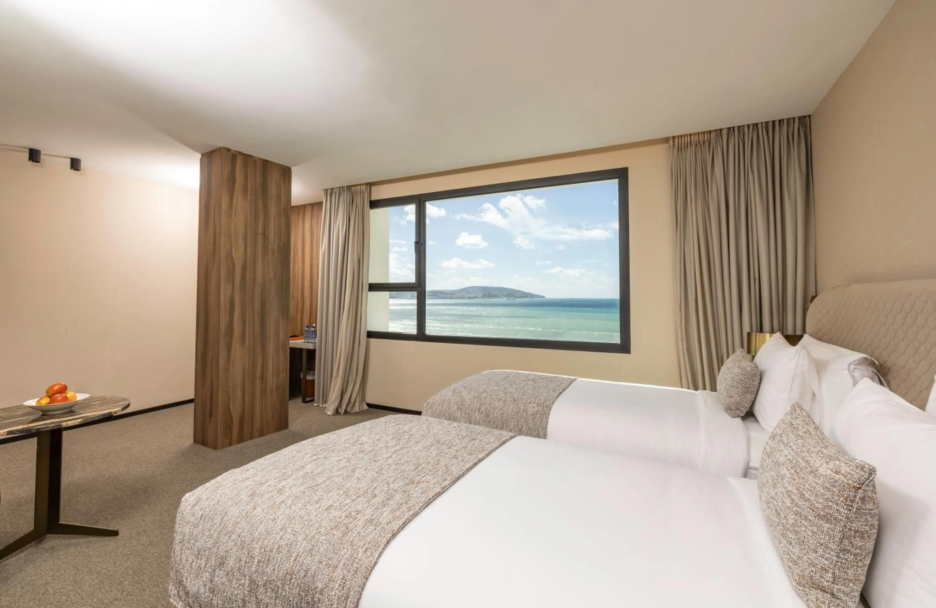 Bed in Idou Malabata Beach and SPA