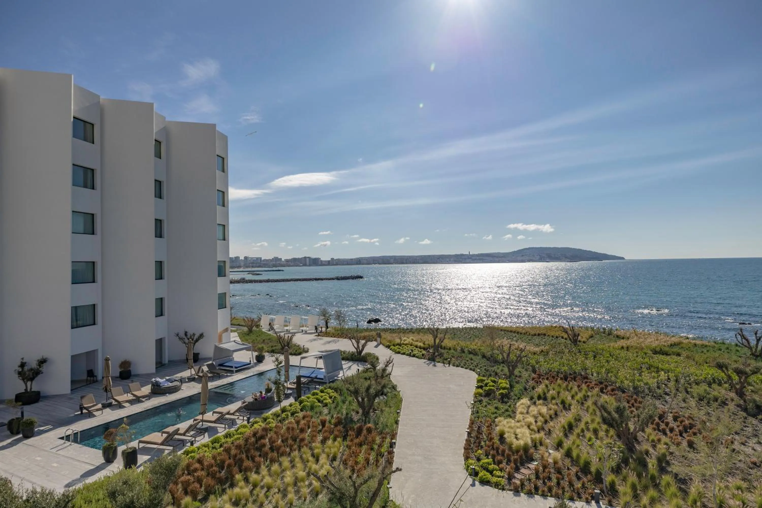 Beach in Idou Malabata Beach and SPA