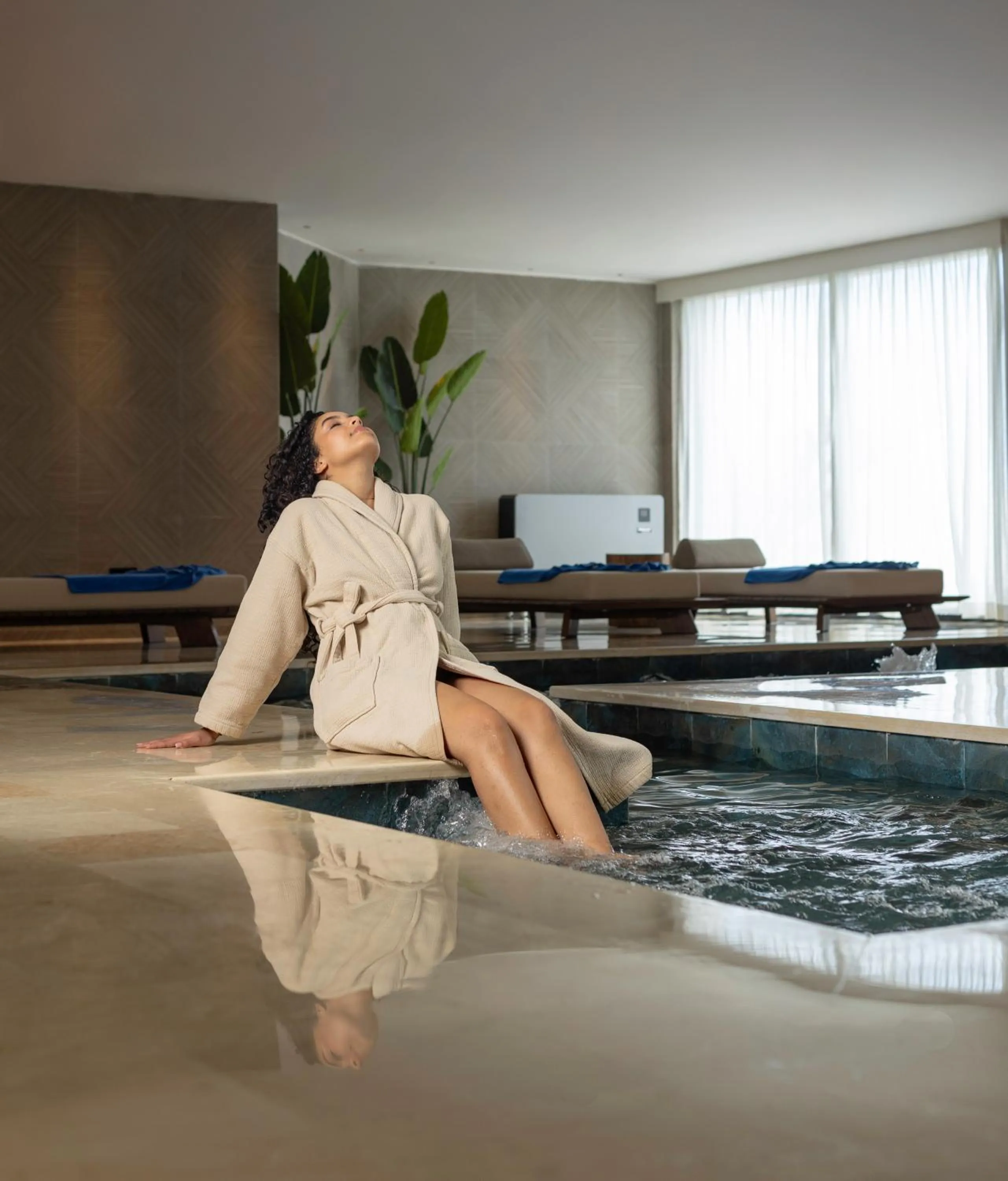 Spa and wellness centre/facilities in Idou Malabata Beach and SPA