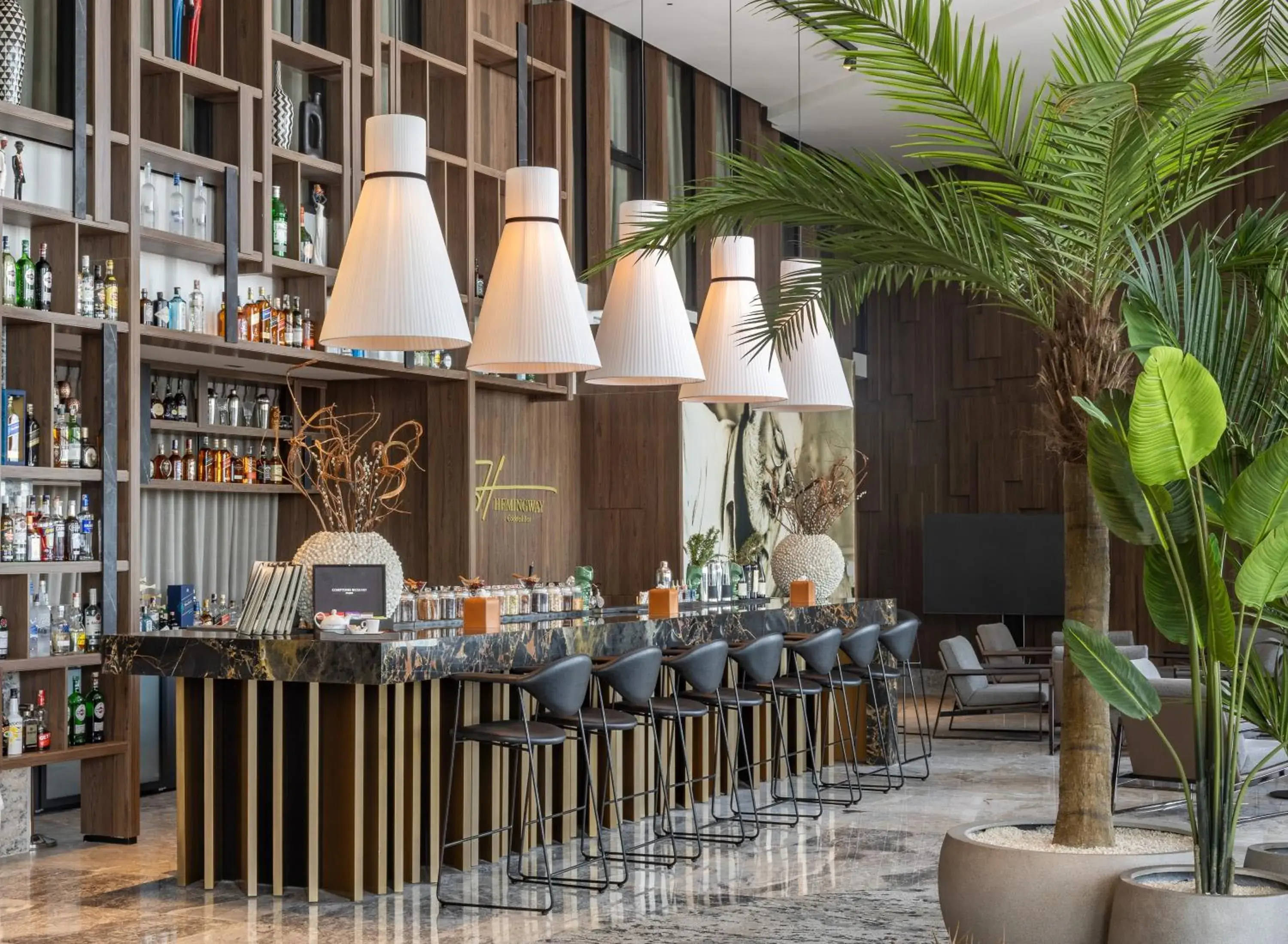 Lounge or bar in Idou Malabata Beach and SPA Lounge or bar in Idou Malabata Beach and SPA