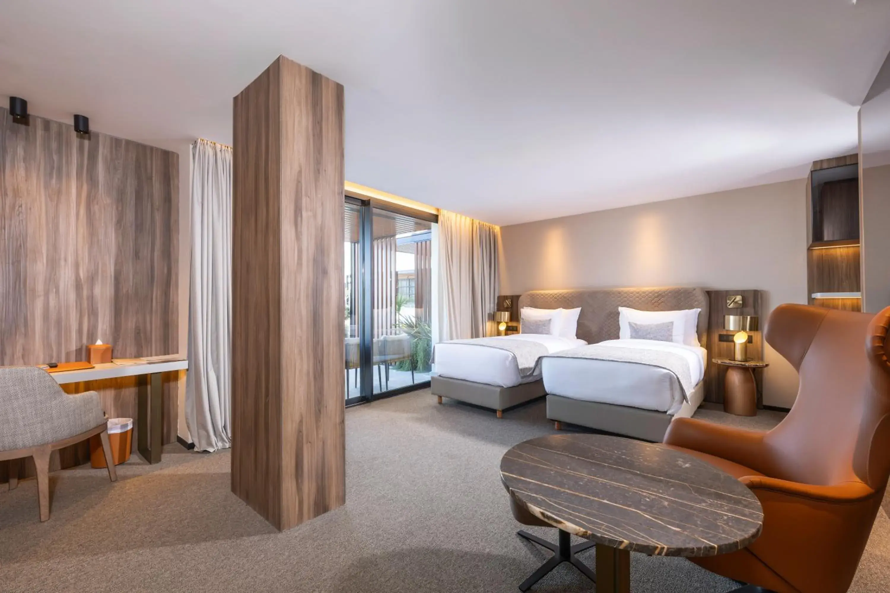 Deluxe Twin Room with Terrace in Idou Malabata Beach and SPA Deluxe Twin Room with Terrace in Idou Malabata Beach and SPA