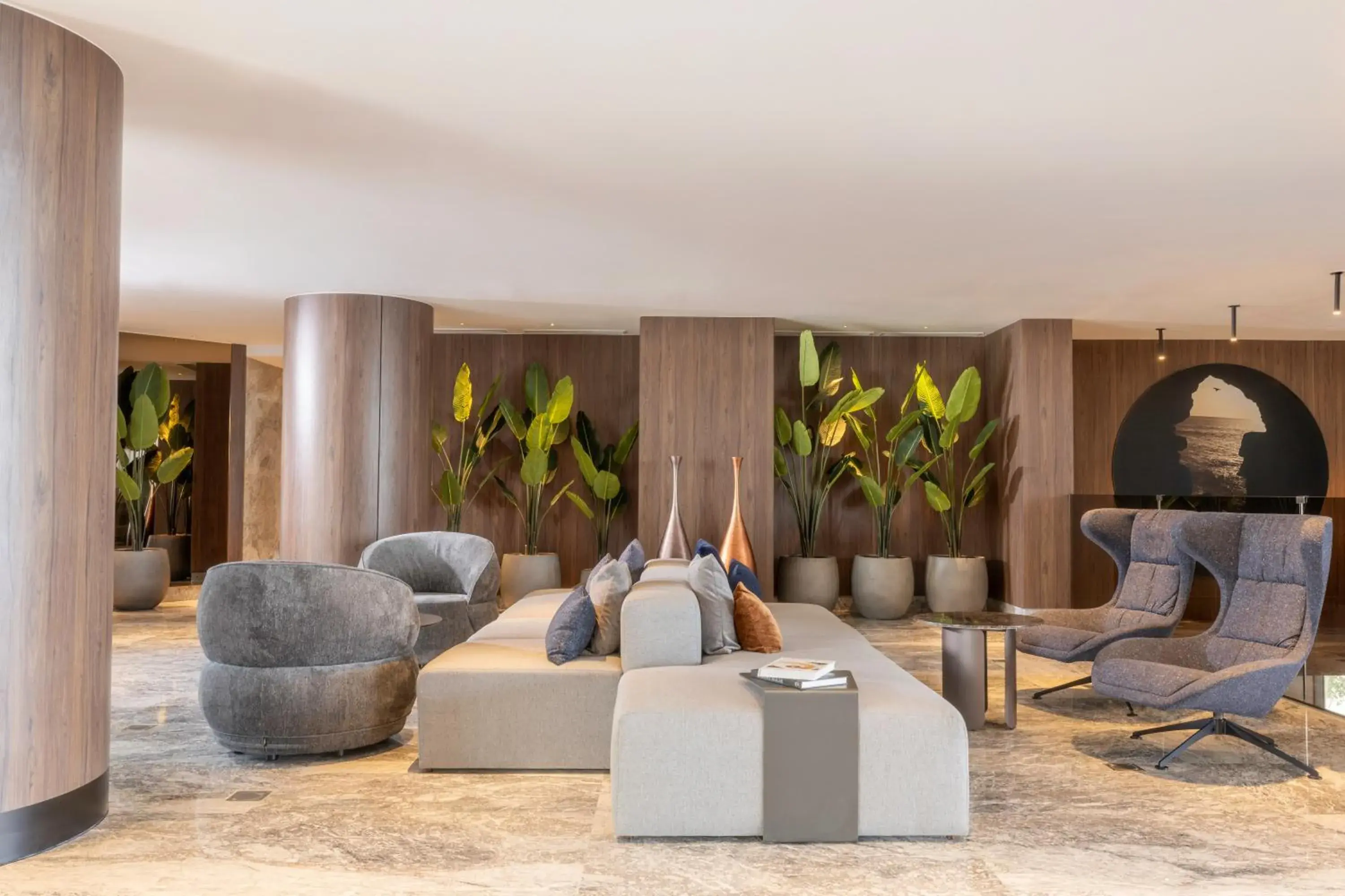 Lobby or reception in Idou Malabata Beach and SPA Lobby or reception in Idou Malabata Beach and SPA