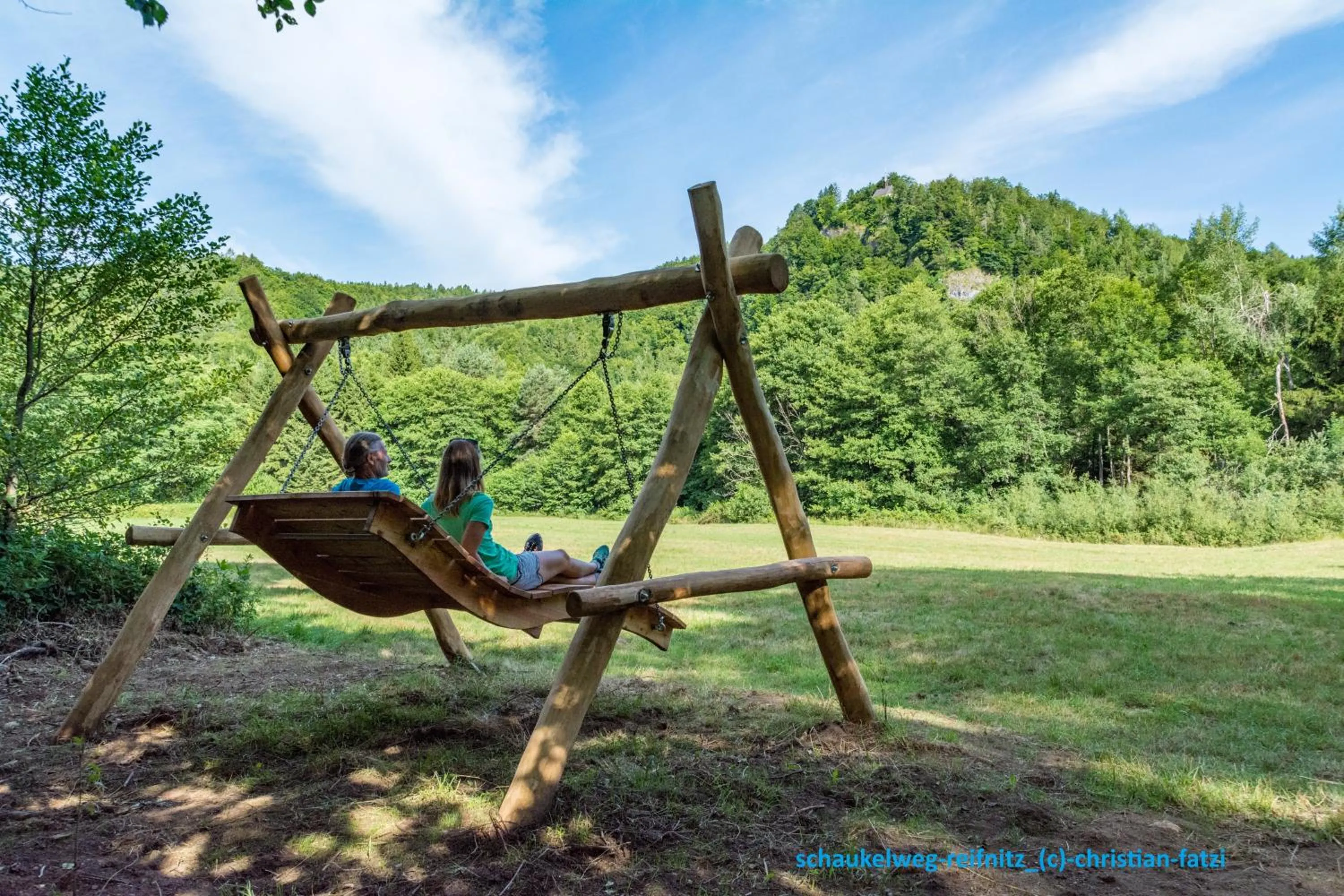 Natural landscape in Ferienwohnungen Gabriel