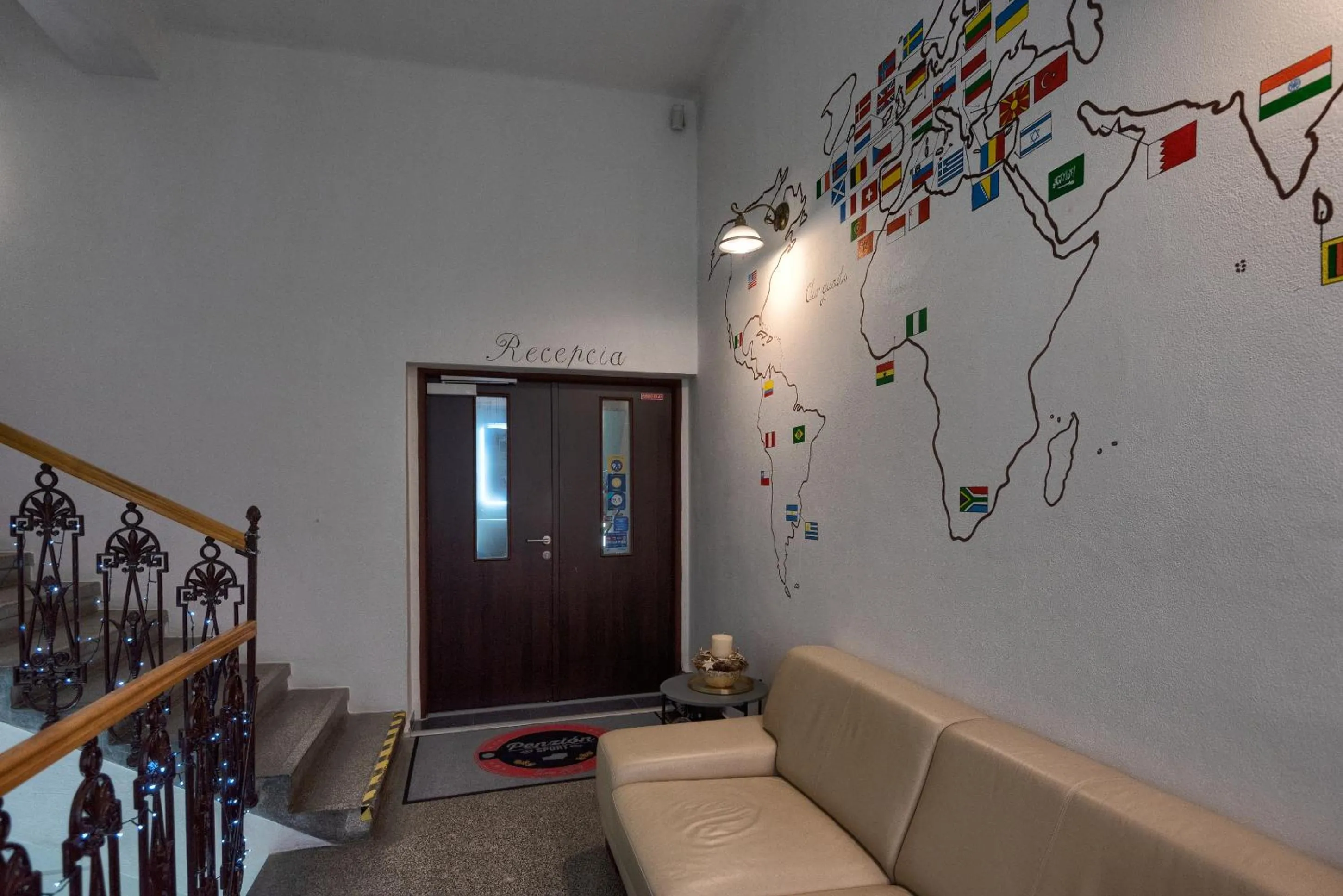 Seating area in Penzión Sport