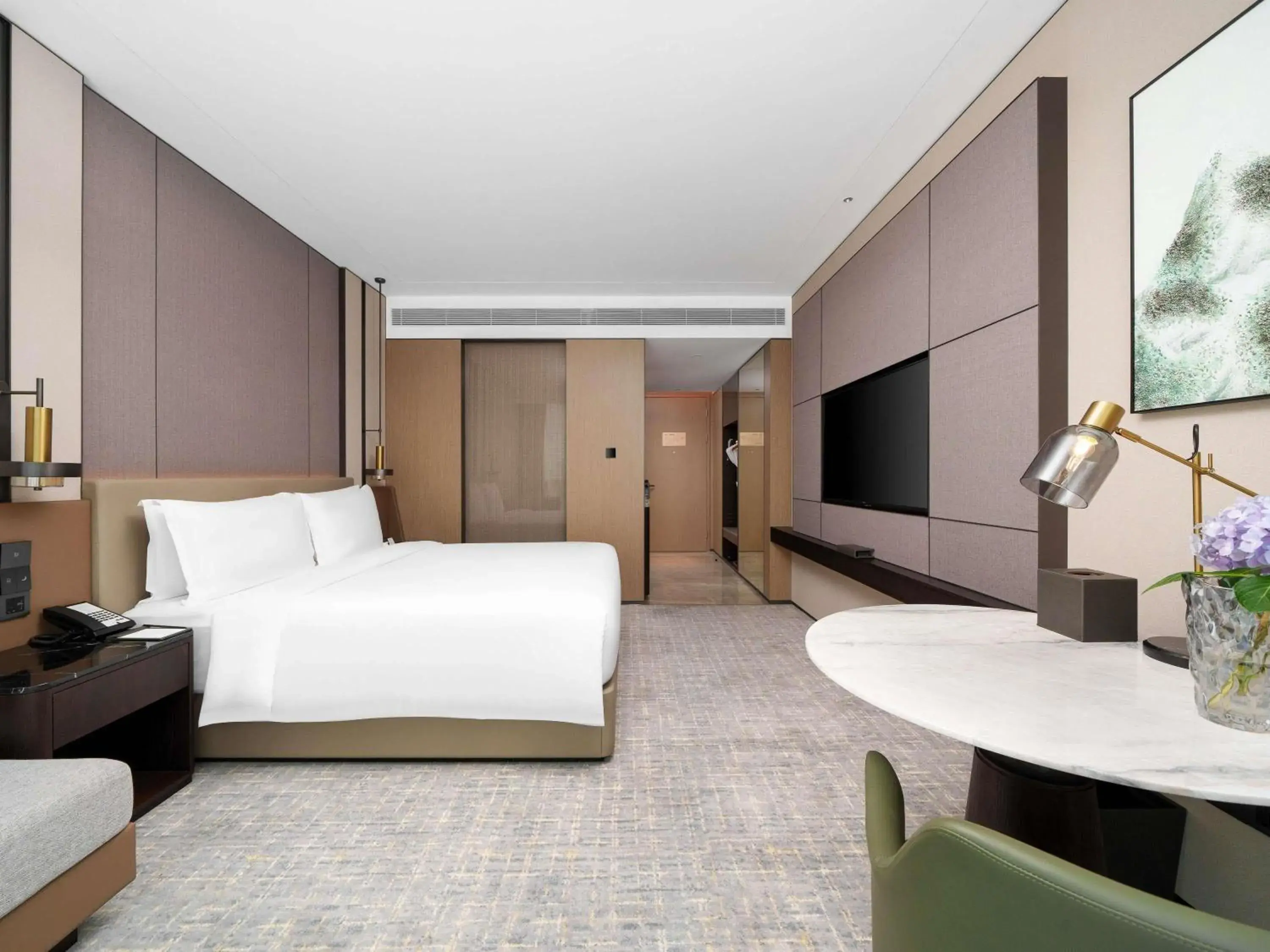 Bedroom, Bed in Grand Mercure Wuhan Hanyang Bedroom, Bed in Grand Mercure Wuhan Hanyang